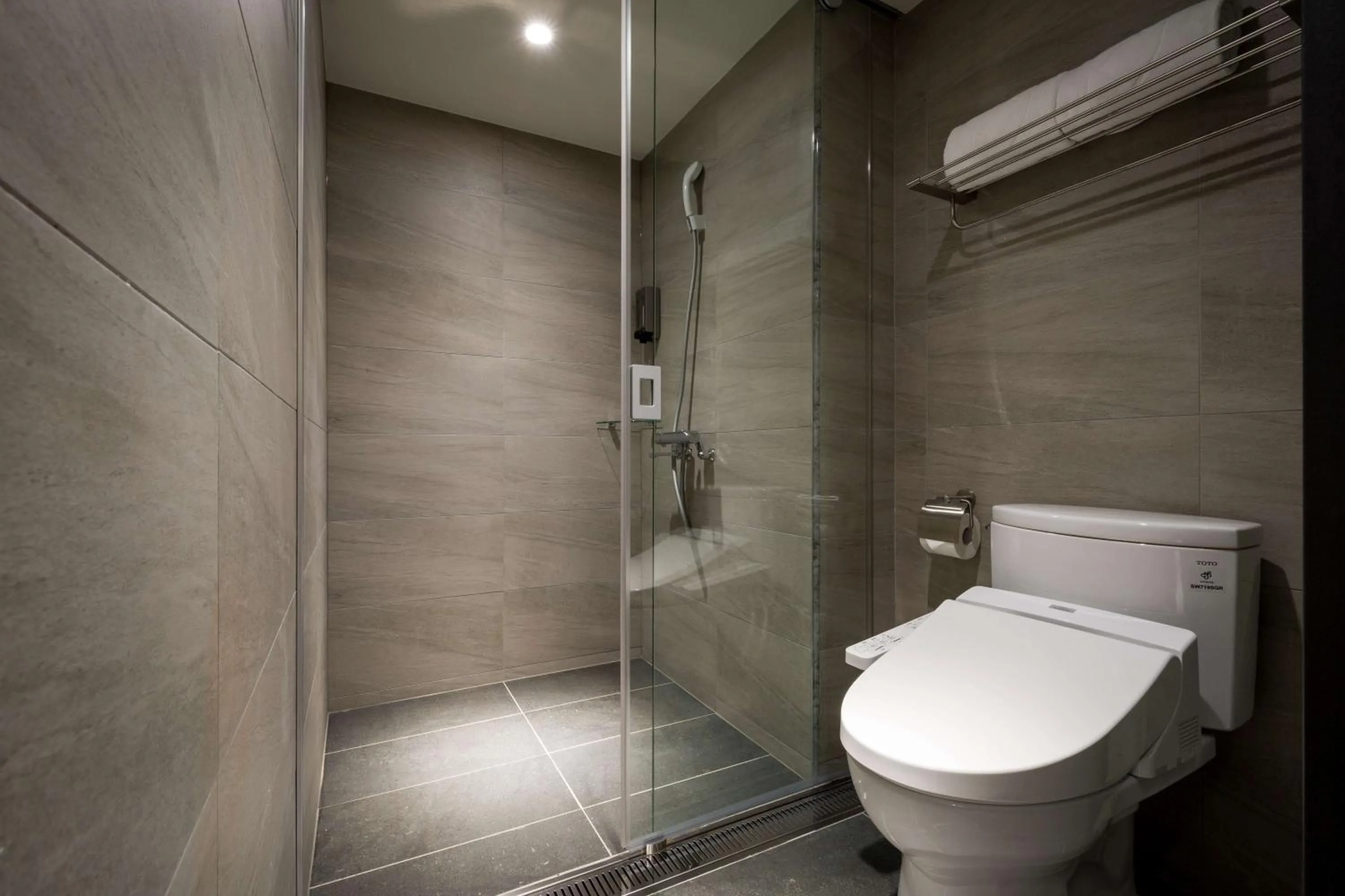 Bathroom in D D Hotel