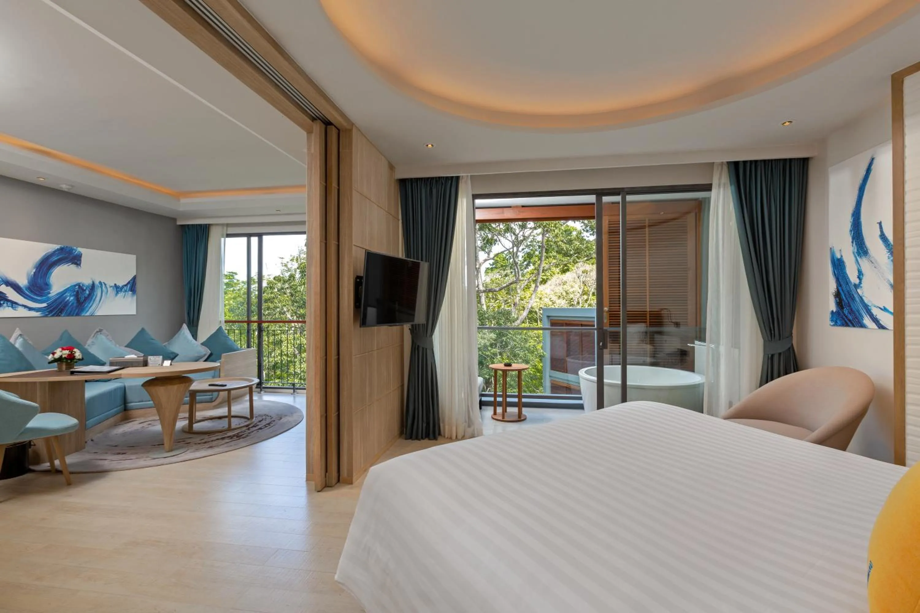 Bed in The Nature Phuket - SHA Extra Plus