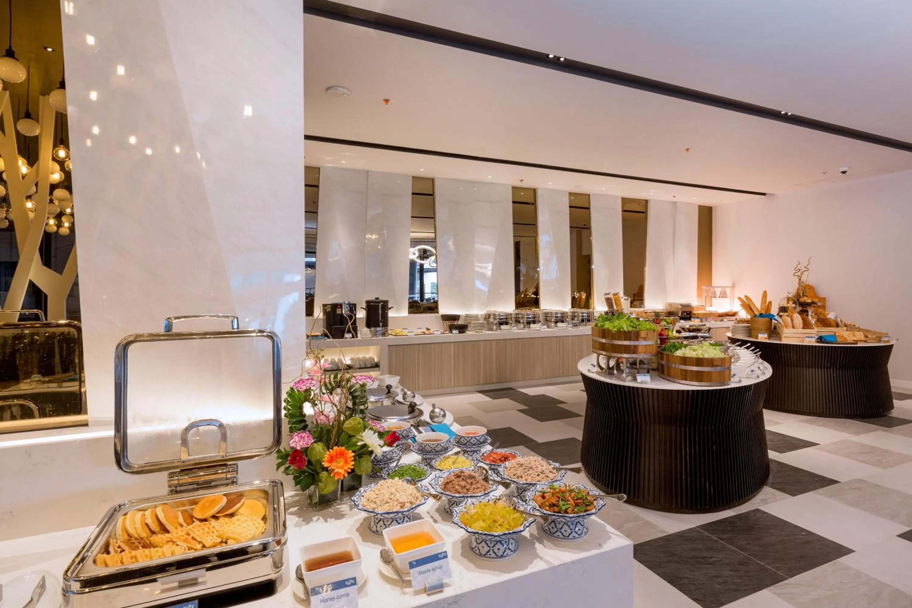 American breakfast in The Nature Phuket - SHA Extra Plus