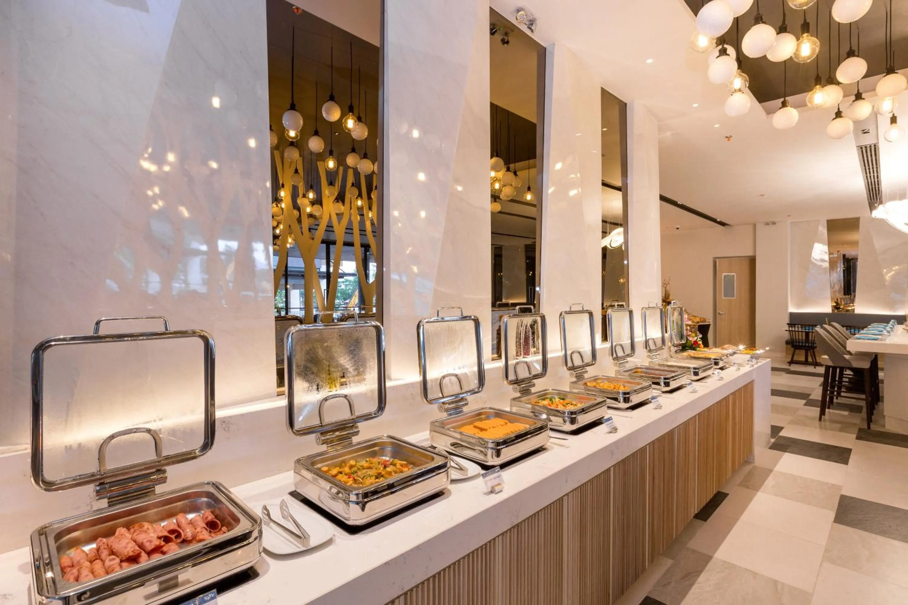 American breakfast in The Nature Phuket - SHA Extra Plus