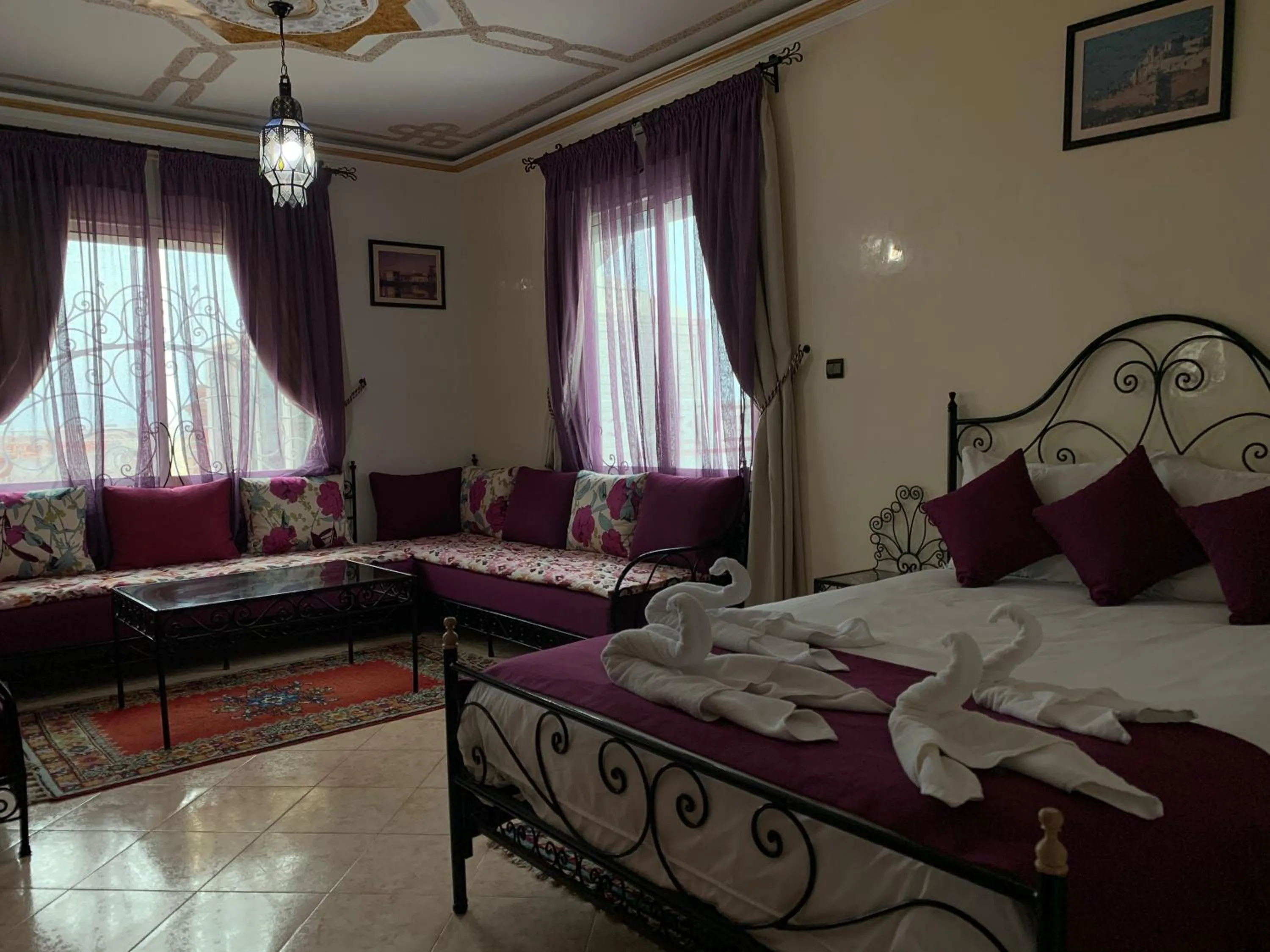 Photo of the whole room, Bed in Hotel Borj Mogador