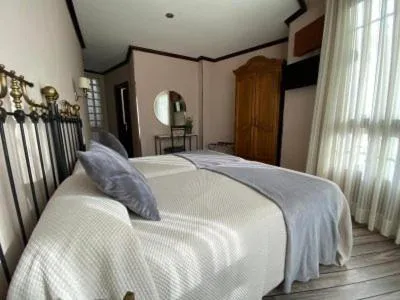 Bed in Hotel Los Molinos