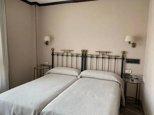 Bed in Hotel Los Molinos