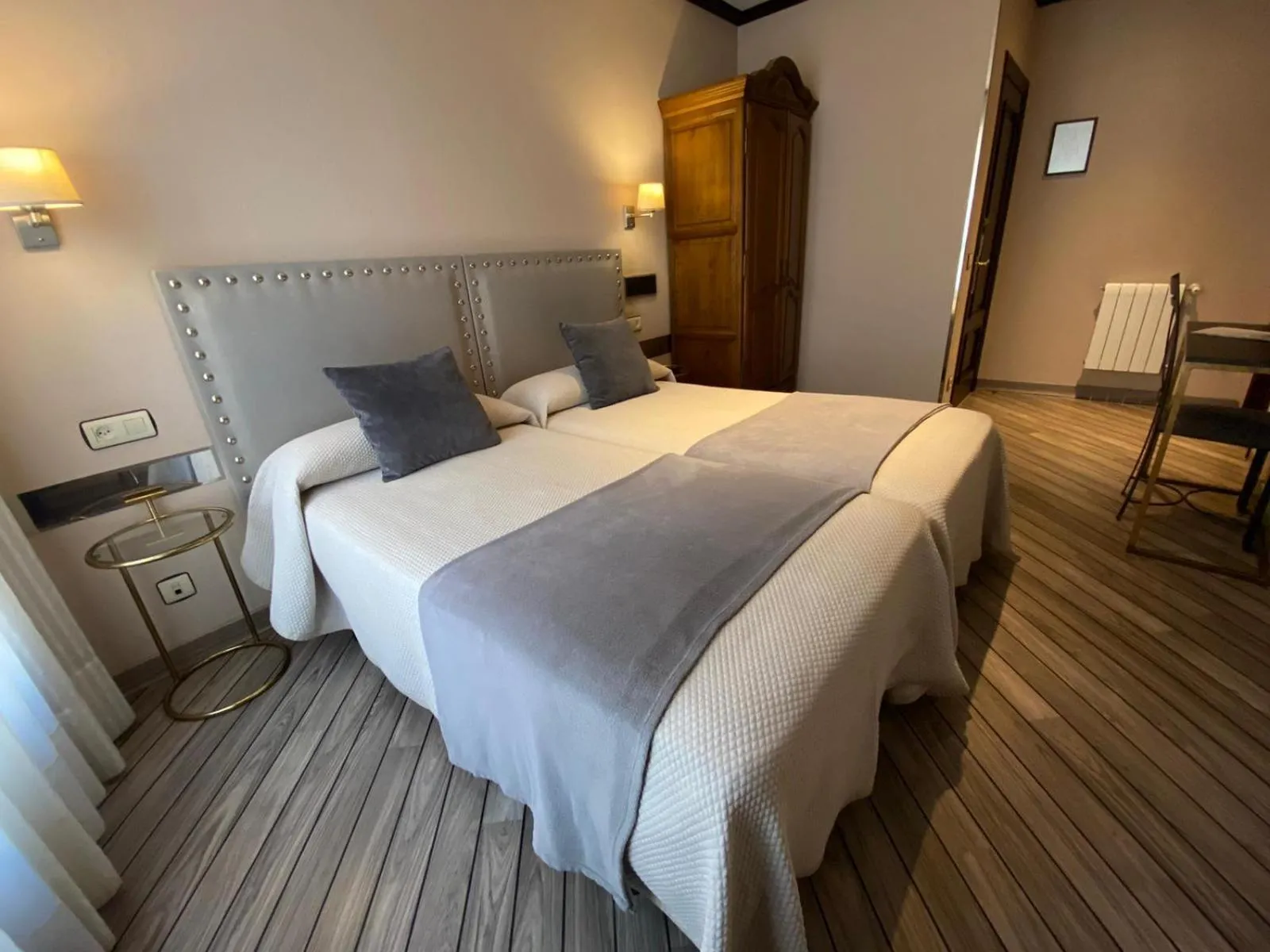 Bed in Hotel Los Molinos