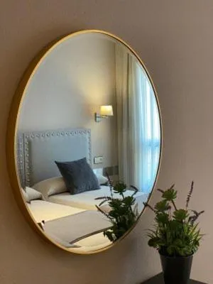 Bed in Hotel Los Molinos