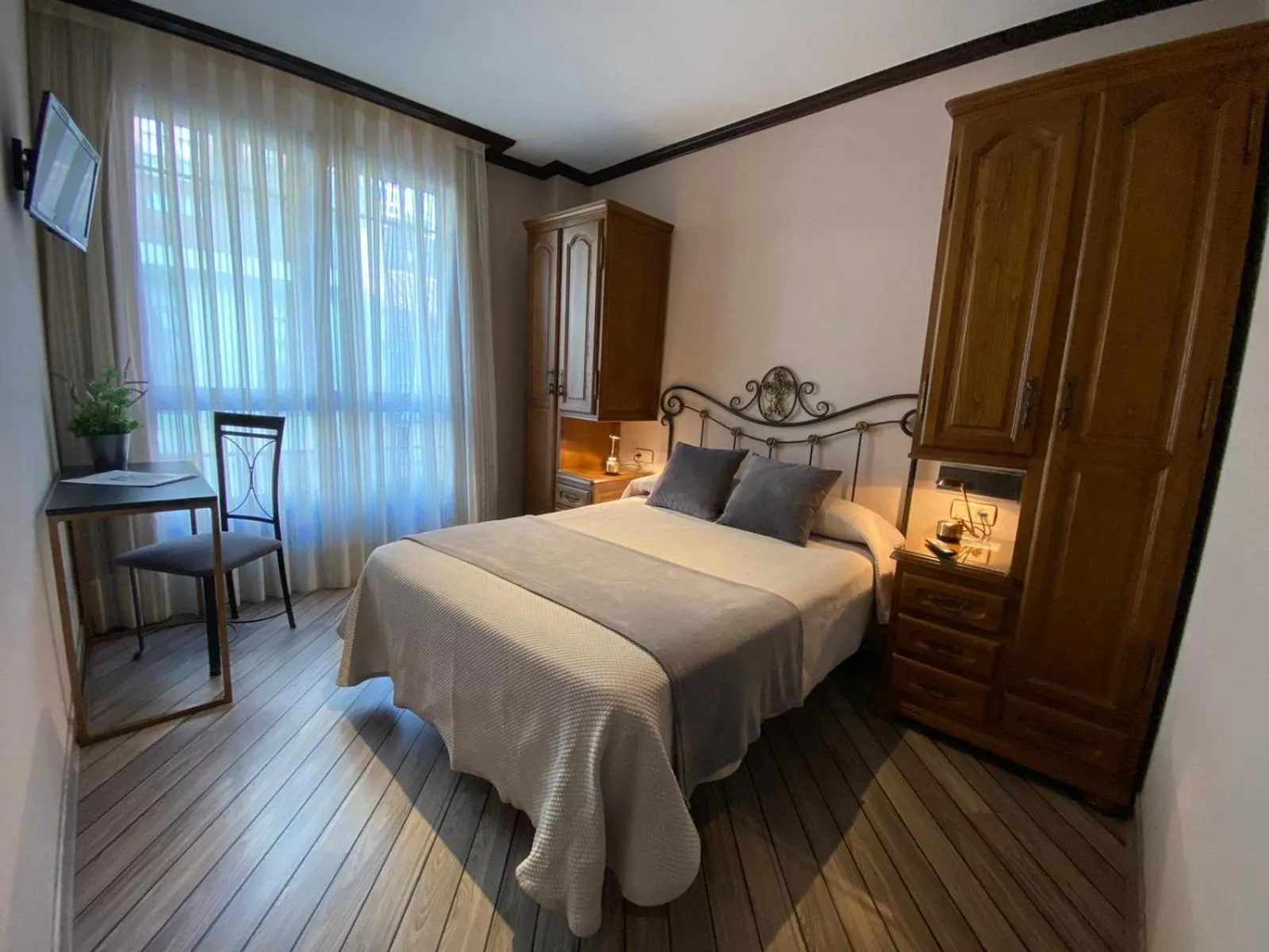 Bed in Hotel Los Molinos