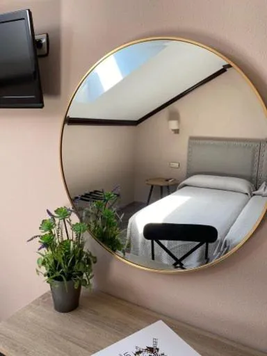 Bed in Hotel Los Molinos