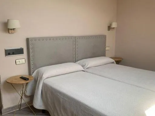 Bed in Hotel Los Molinos