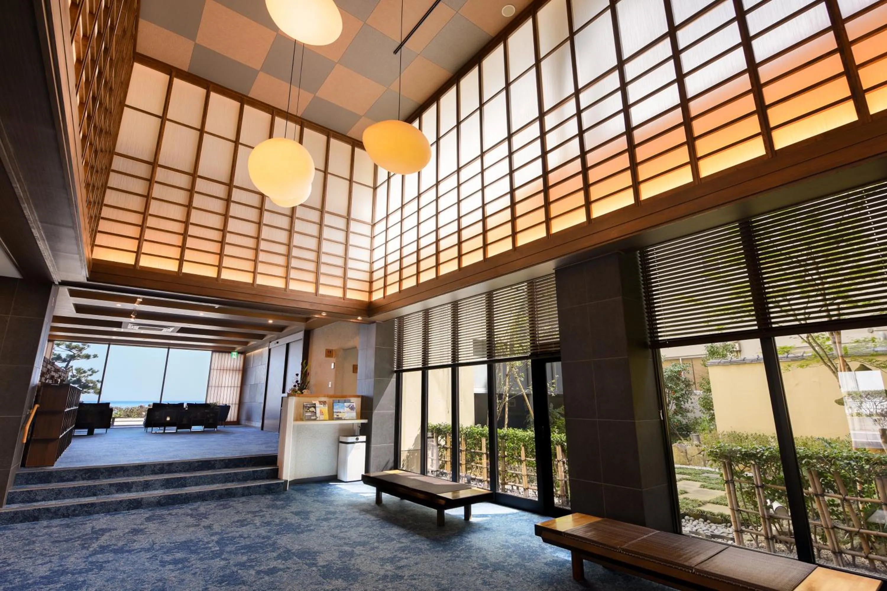 Lobby or reception in Kaike Seaside Hotel