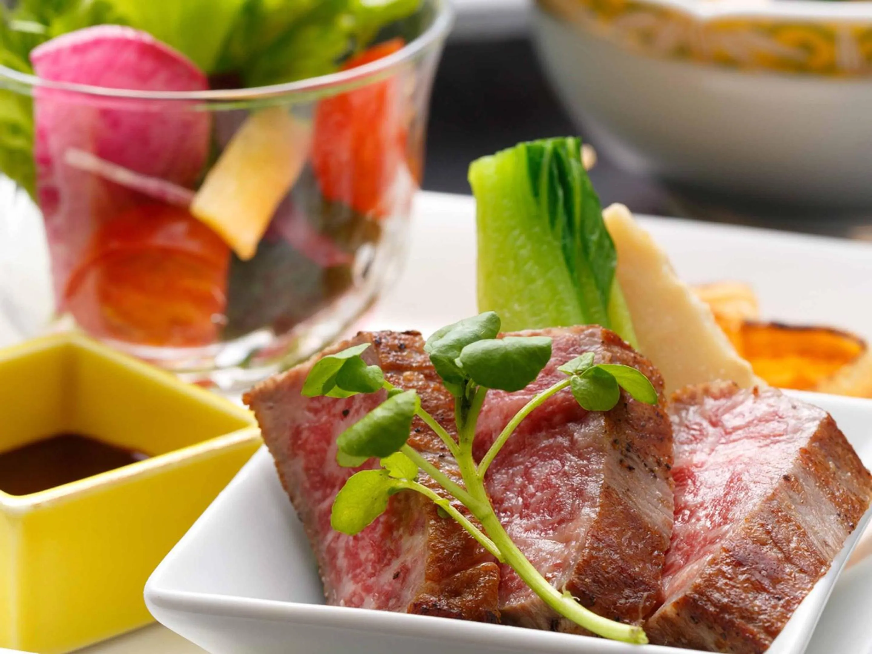 Food close-up in Kaike Seaside Hotel