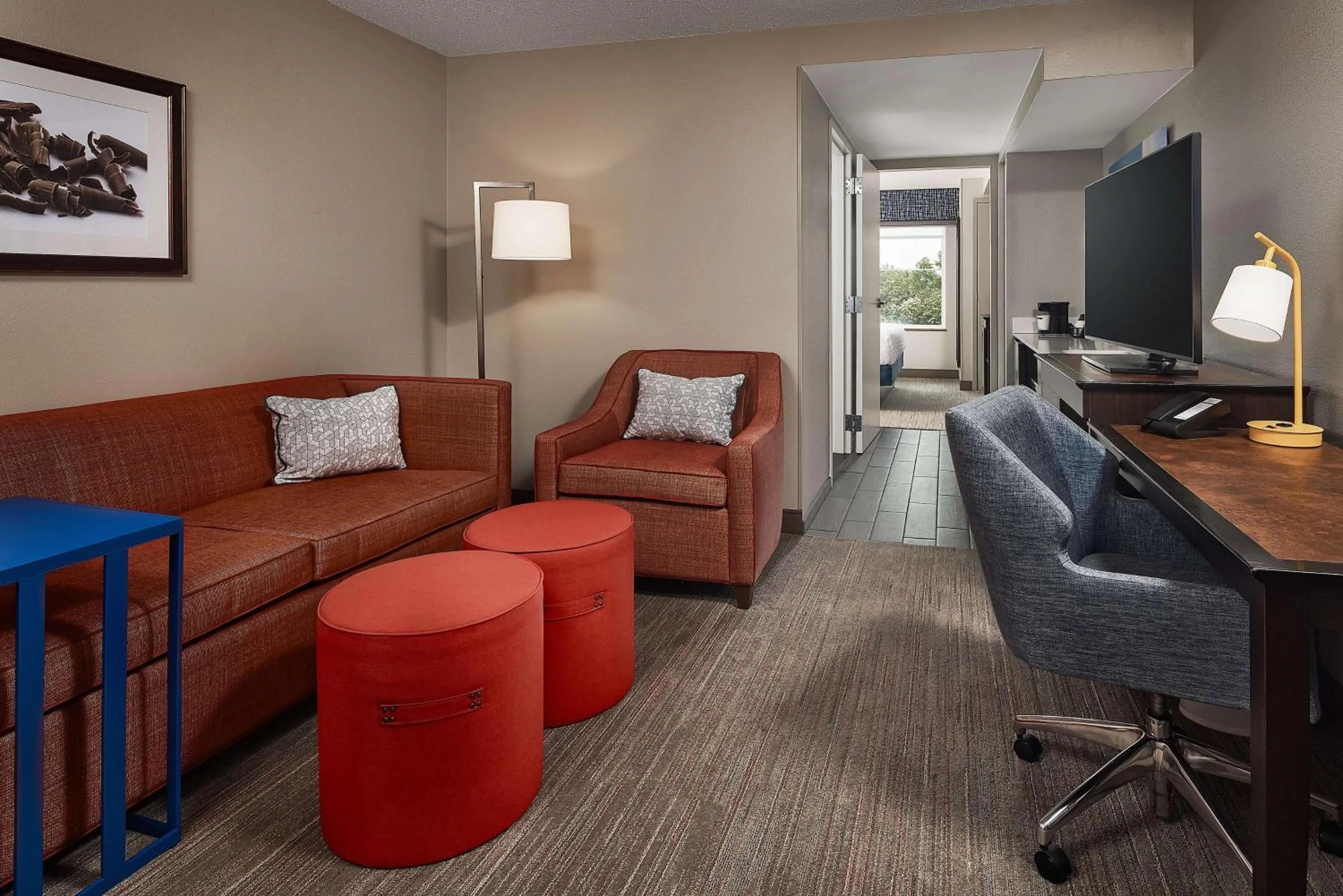 Bedroom in Hampton Inn & Suites Hershey Near the Park