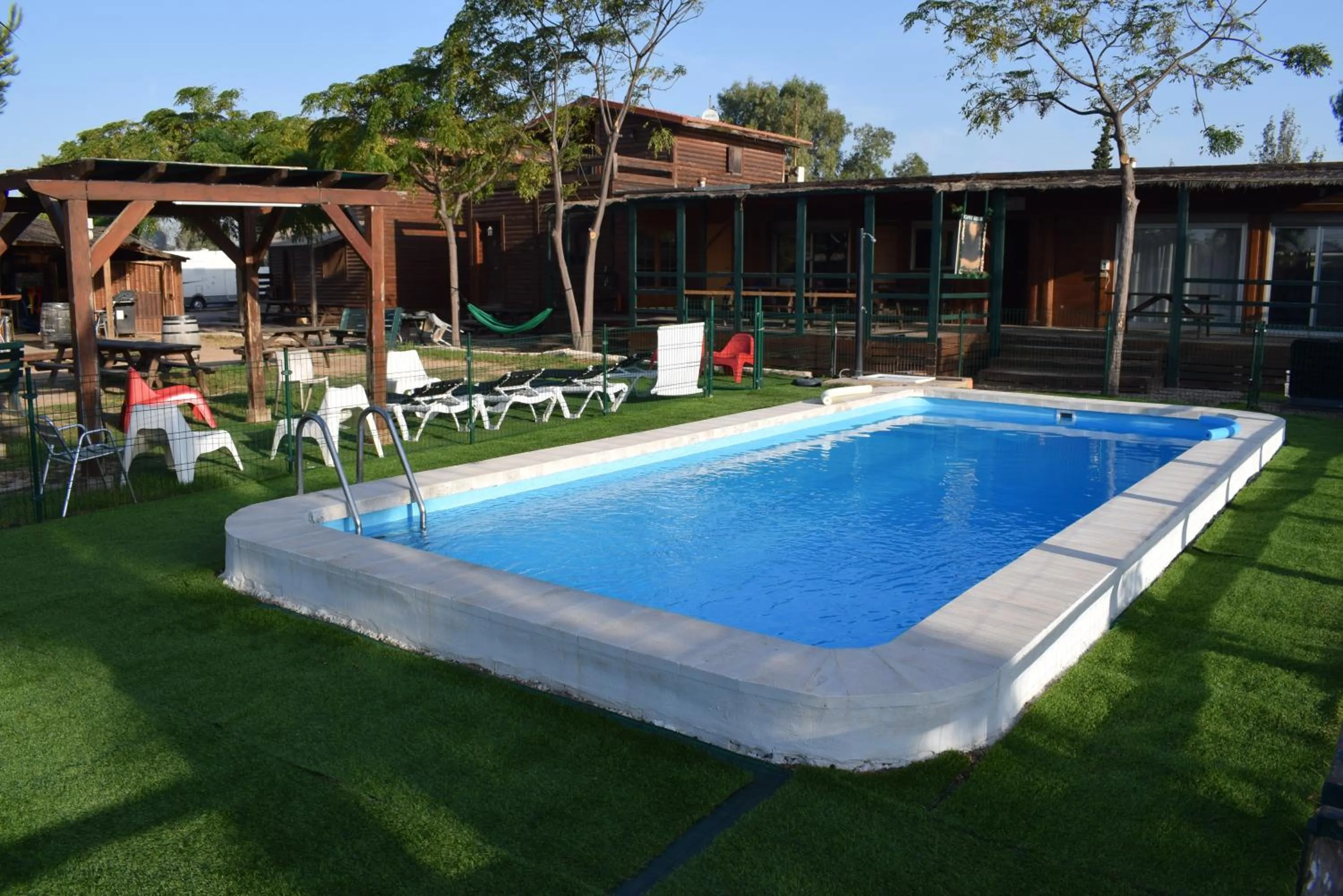 Solarium in Bungalows Park Albufera