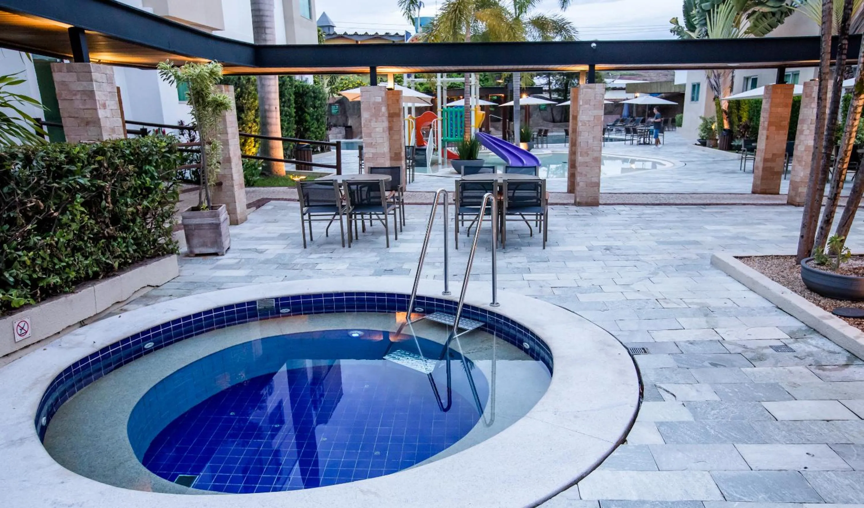 Pool view in Hotel Morada do Sol