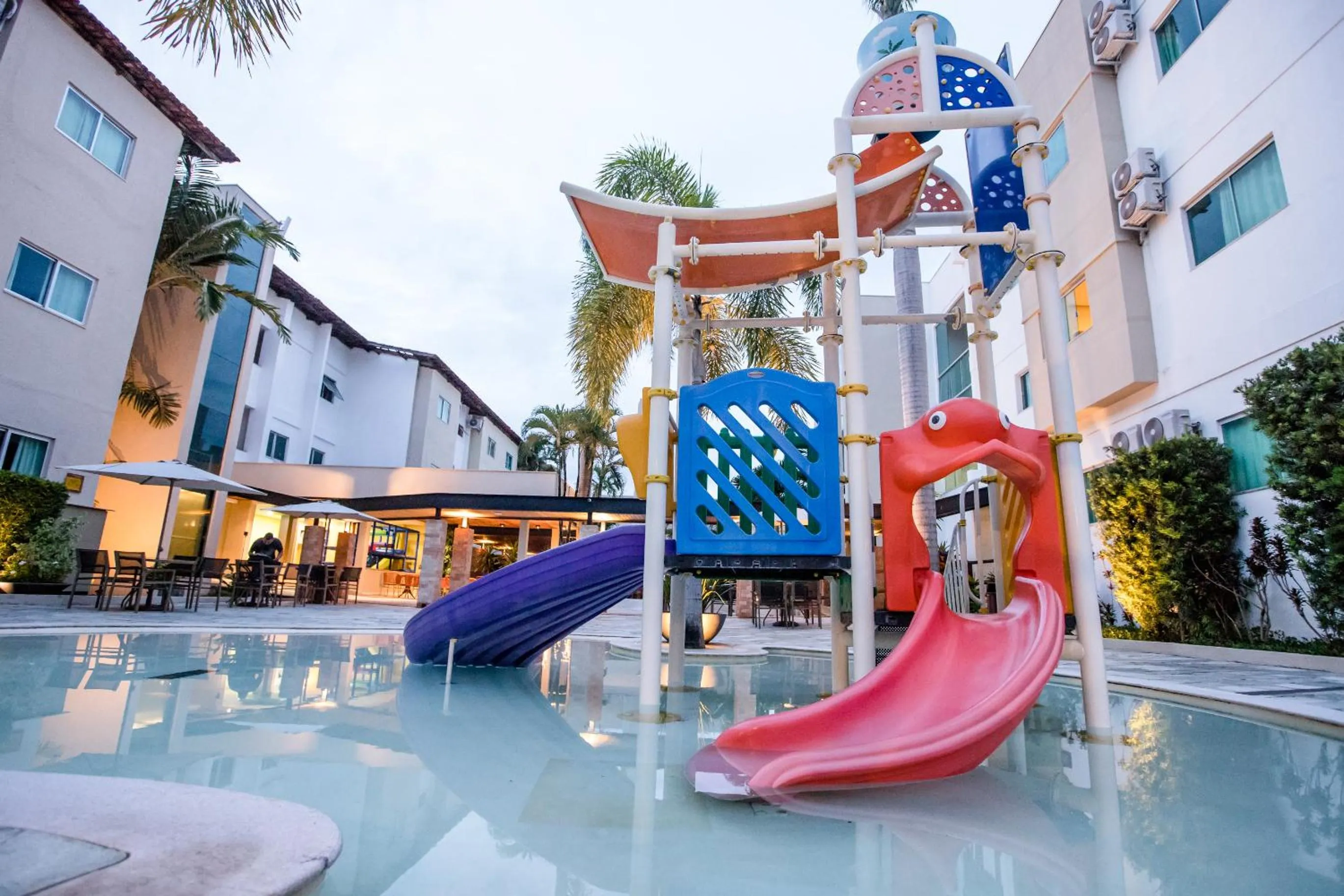 Aqua park in Hotel Morada do Sol