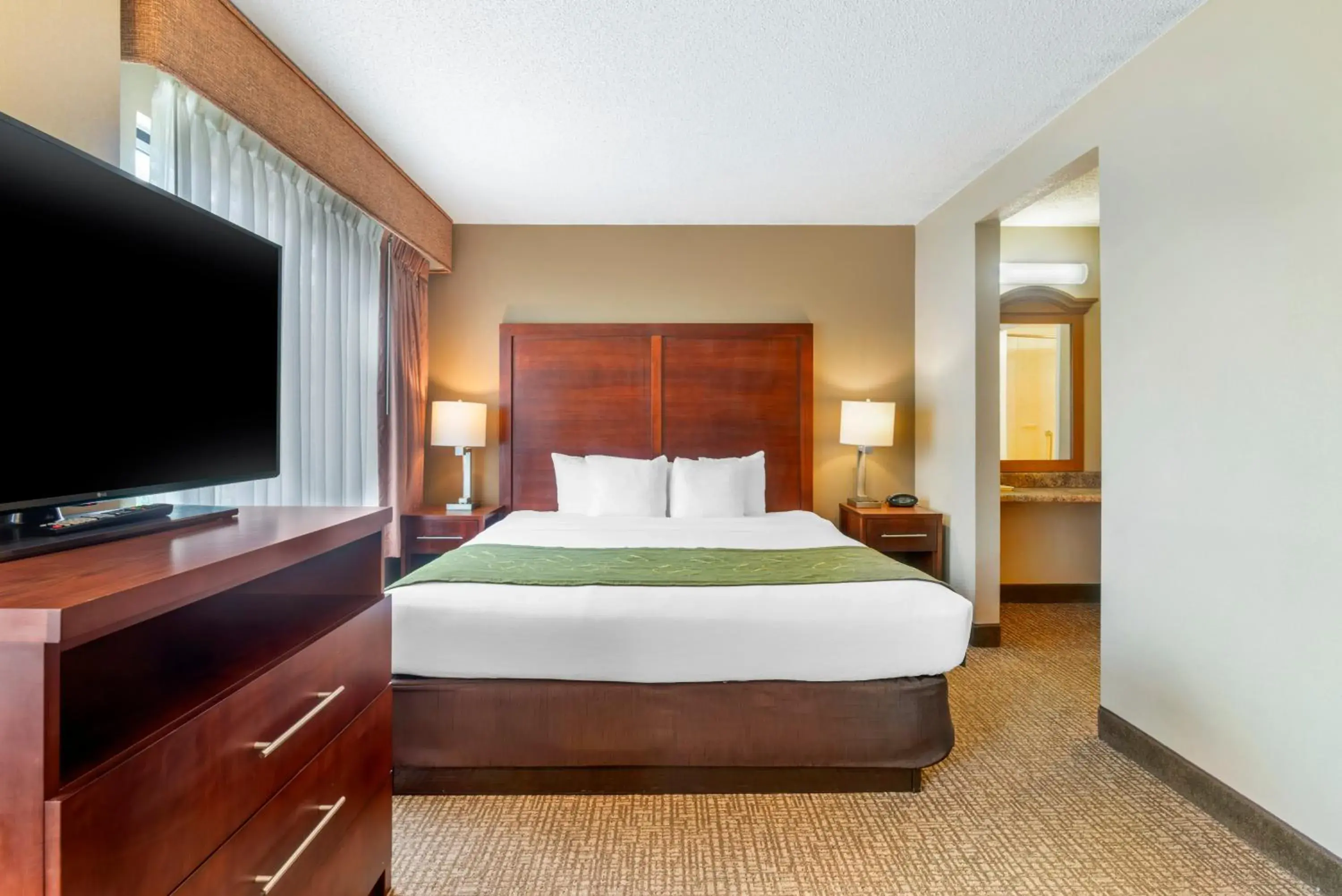 King Suite with Sofa Bed - Non-Smoking in Spark By Hilton Wilmington King Suite with Sofa Bed - Non-Smoking in Spark By Hilton Wilmington