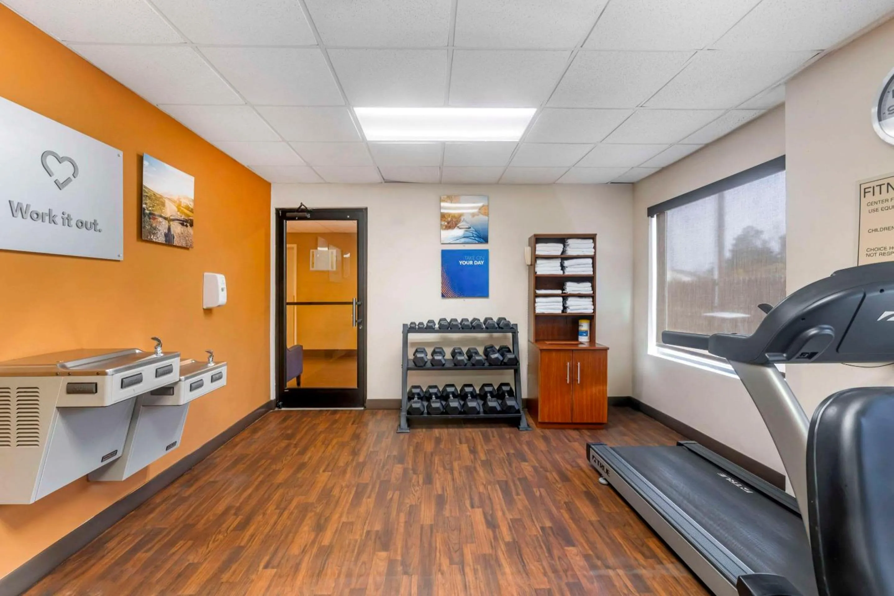 Fitness centre/facilities in Comfort Suites Wilmington near Downtown