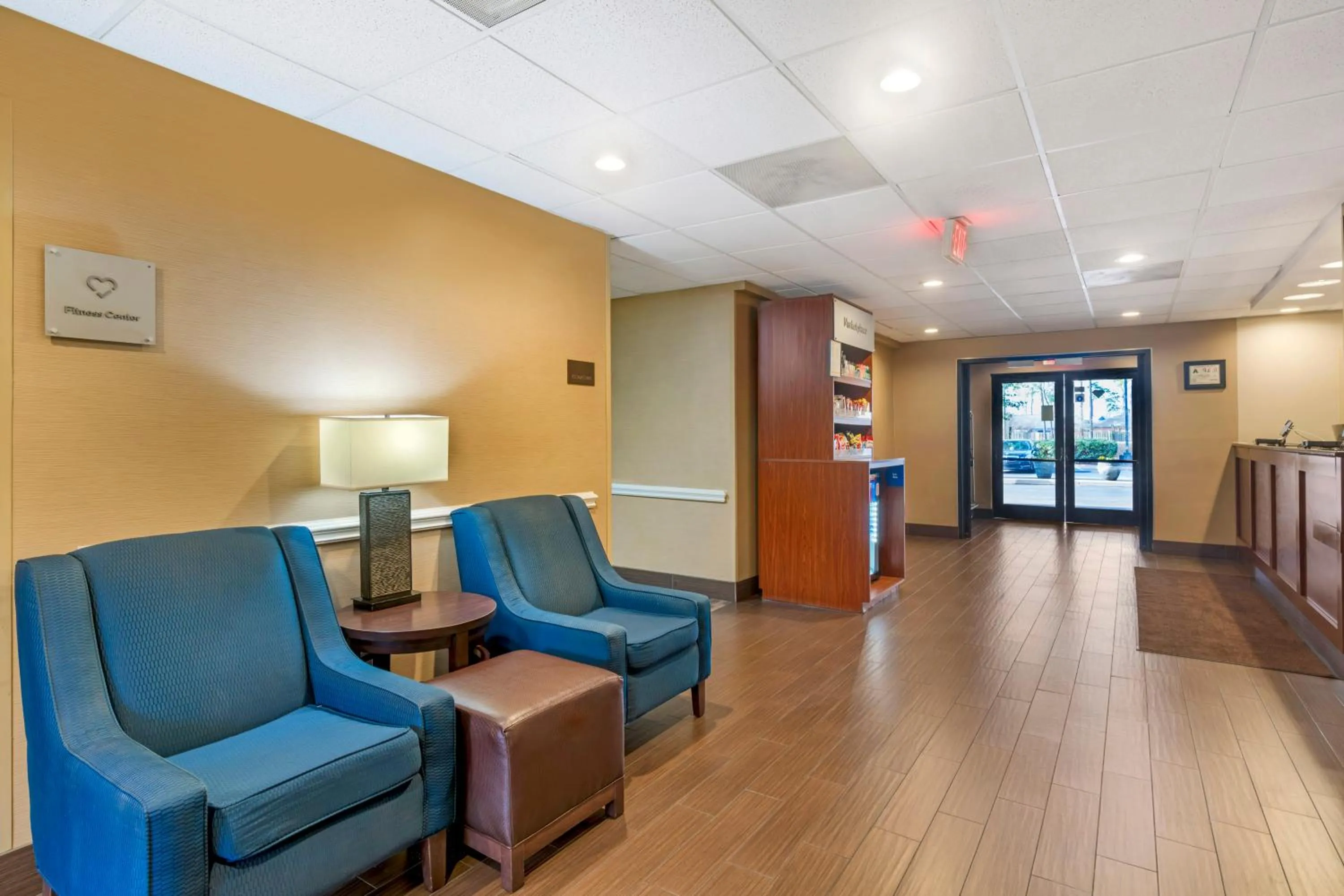 Lobby or reception in Comfort Suites Wilmington near Downtown