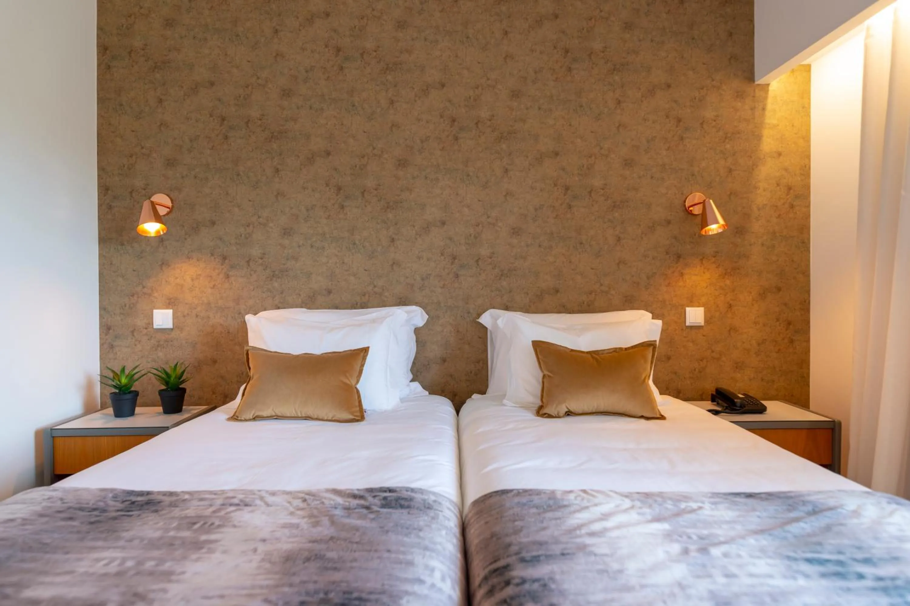 Bed in D. Afonso Hotel & SPA