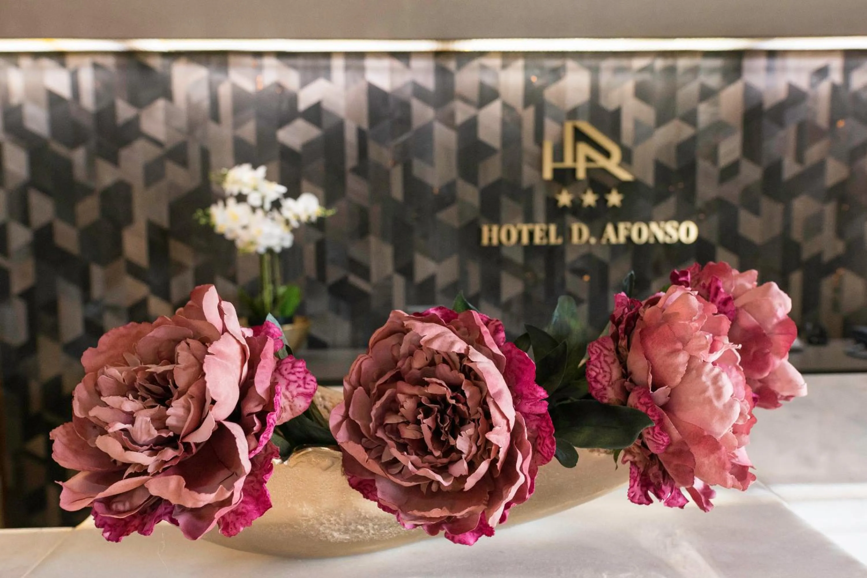 Lobby or reception in D. Afonso Hotel & SPA