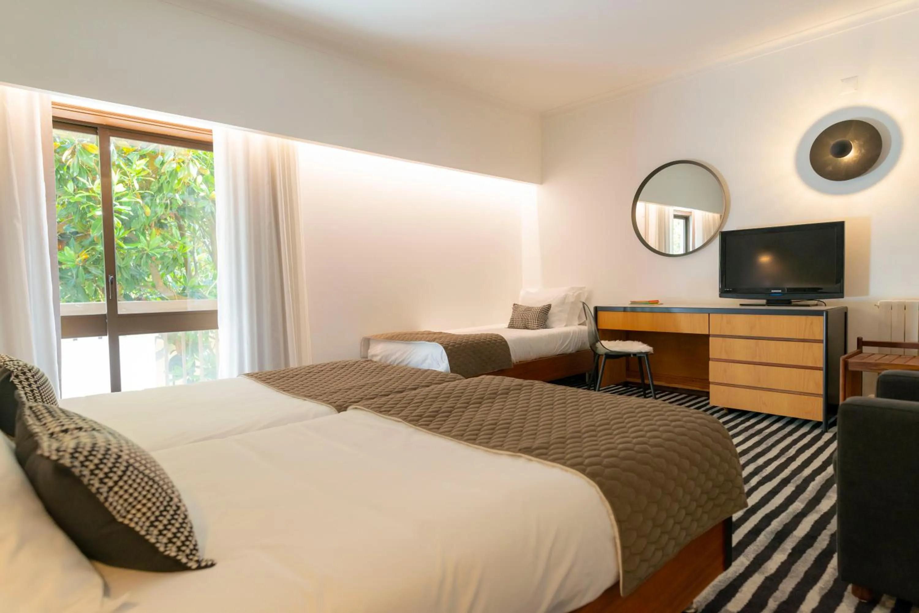 Bed in D. Afonso Hotel & SPA