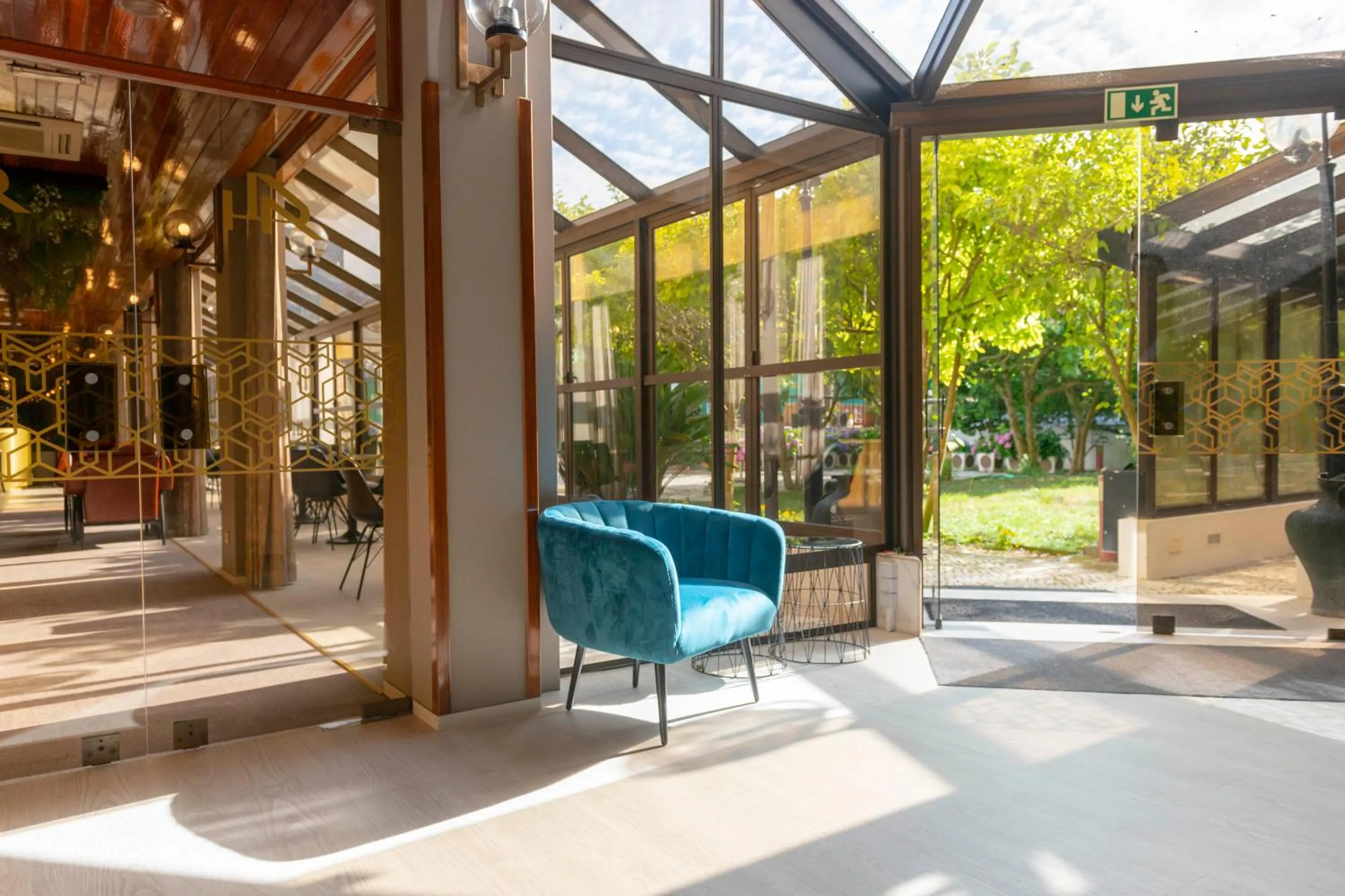 Lobby or reception in D. Afonso Hotel & SPA