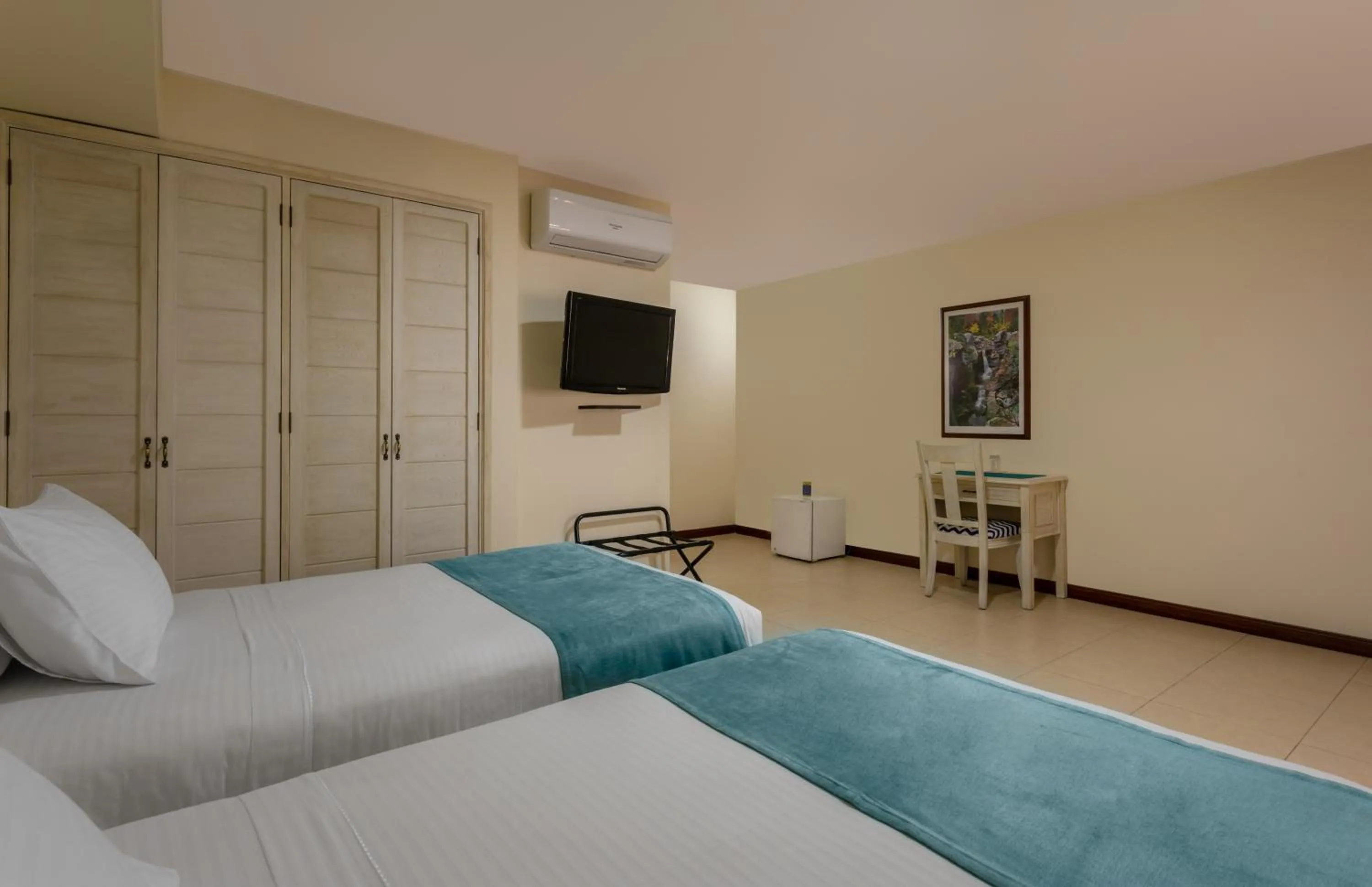 Bed in Hotel Obelisco