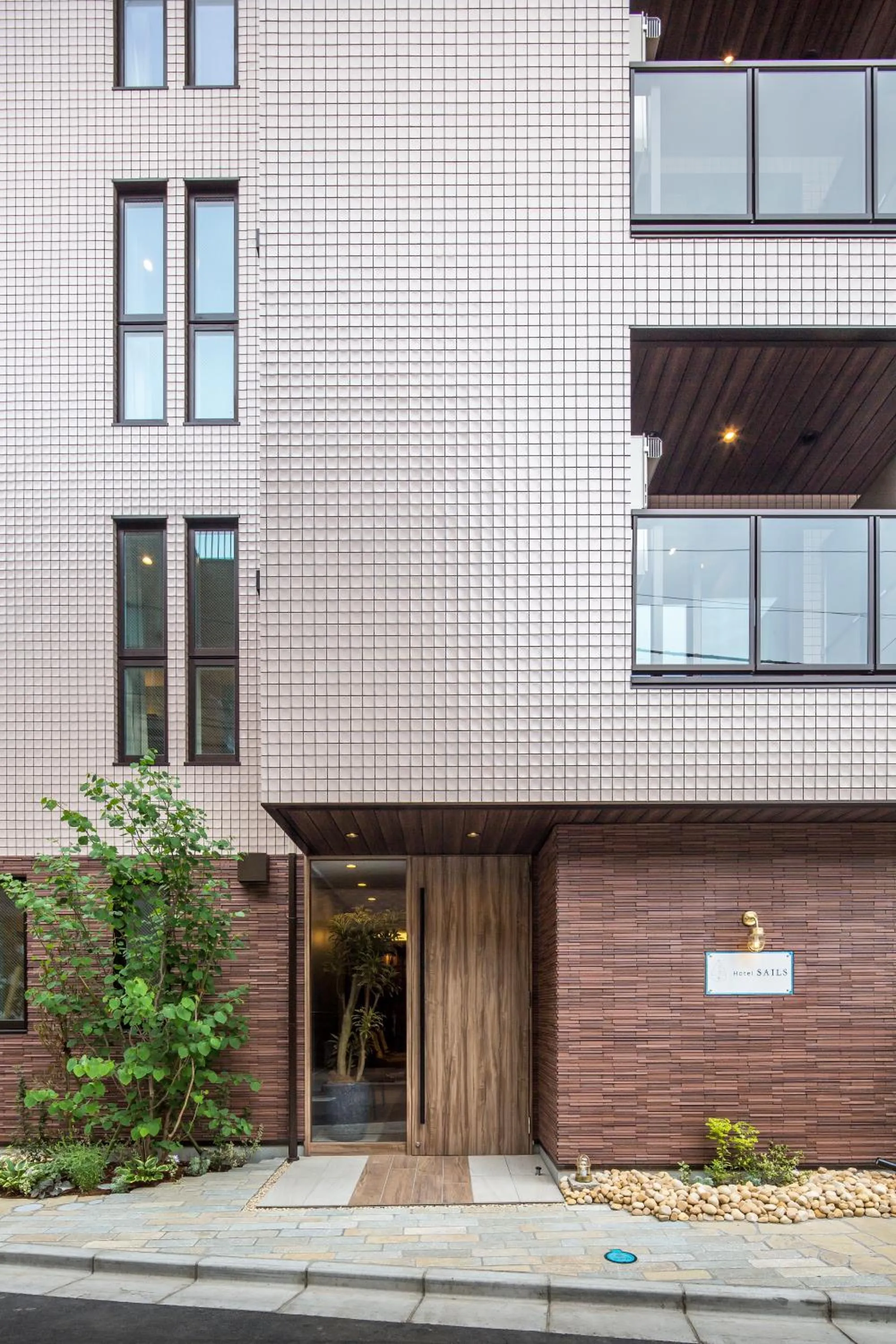 Facade/entrance in Hotel SAILS