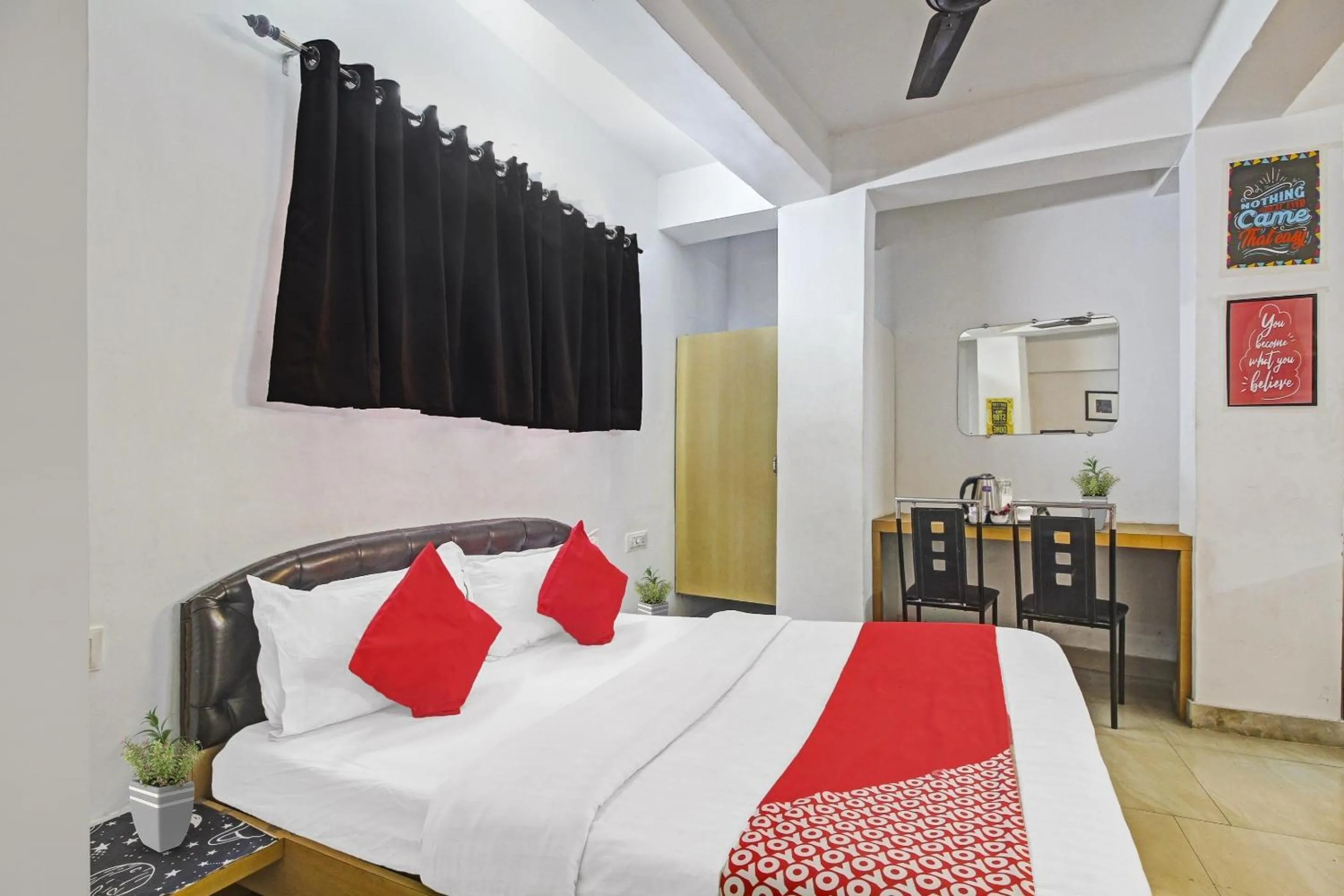 Bedroom, Bed in Hotel O The Jumbo Stay