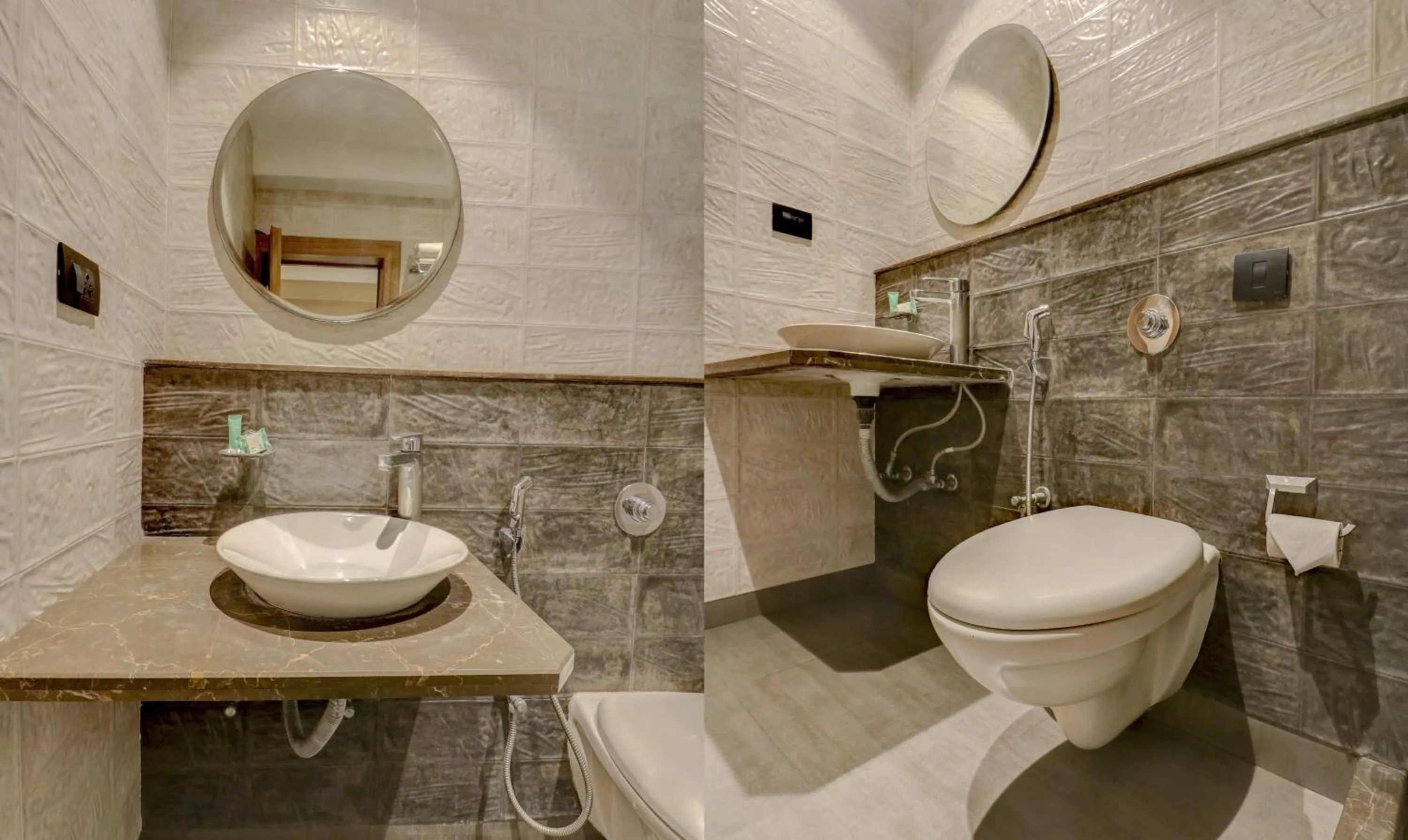 Bathroom in Treebo Radhe Palace, Lake Town