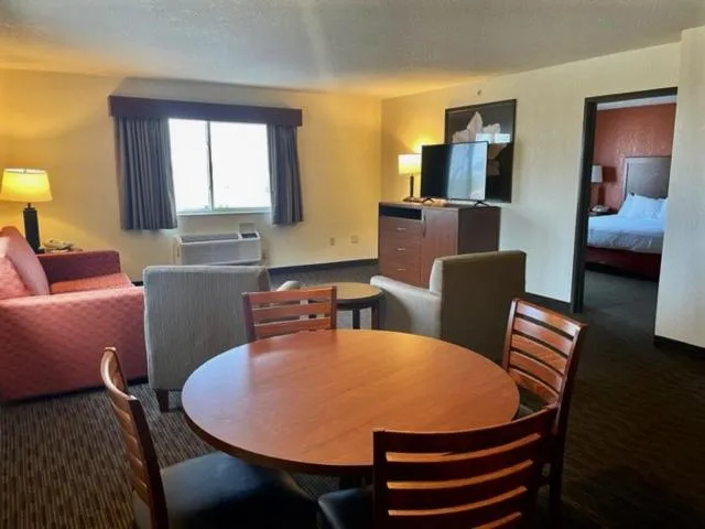 Seating area in AmericInn by Wyndham Petoskey