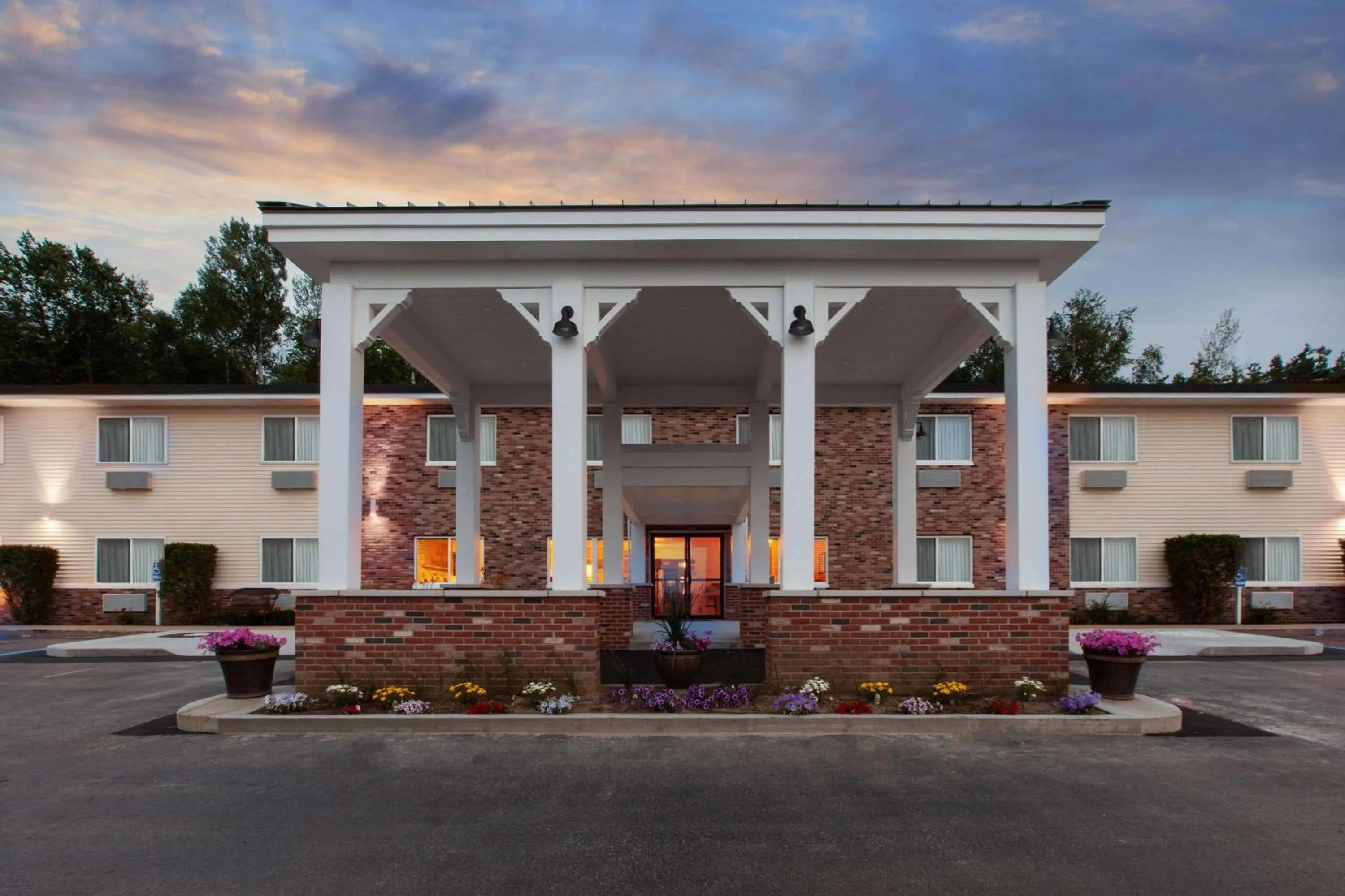 Property building in AmericInn by Wyndham Petoskey