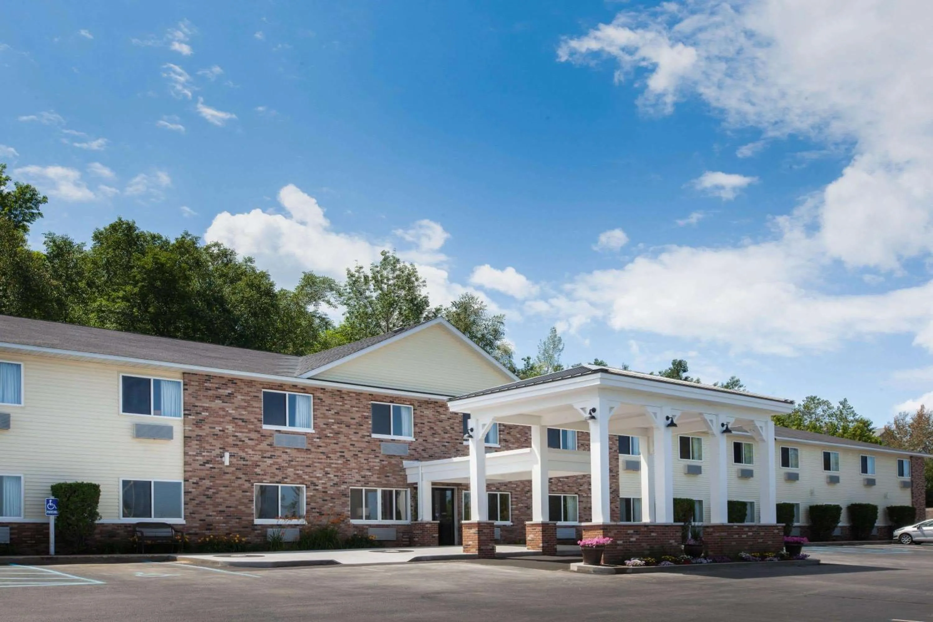 Property building in AmericInn by Wyndham Petoskey