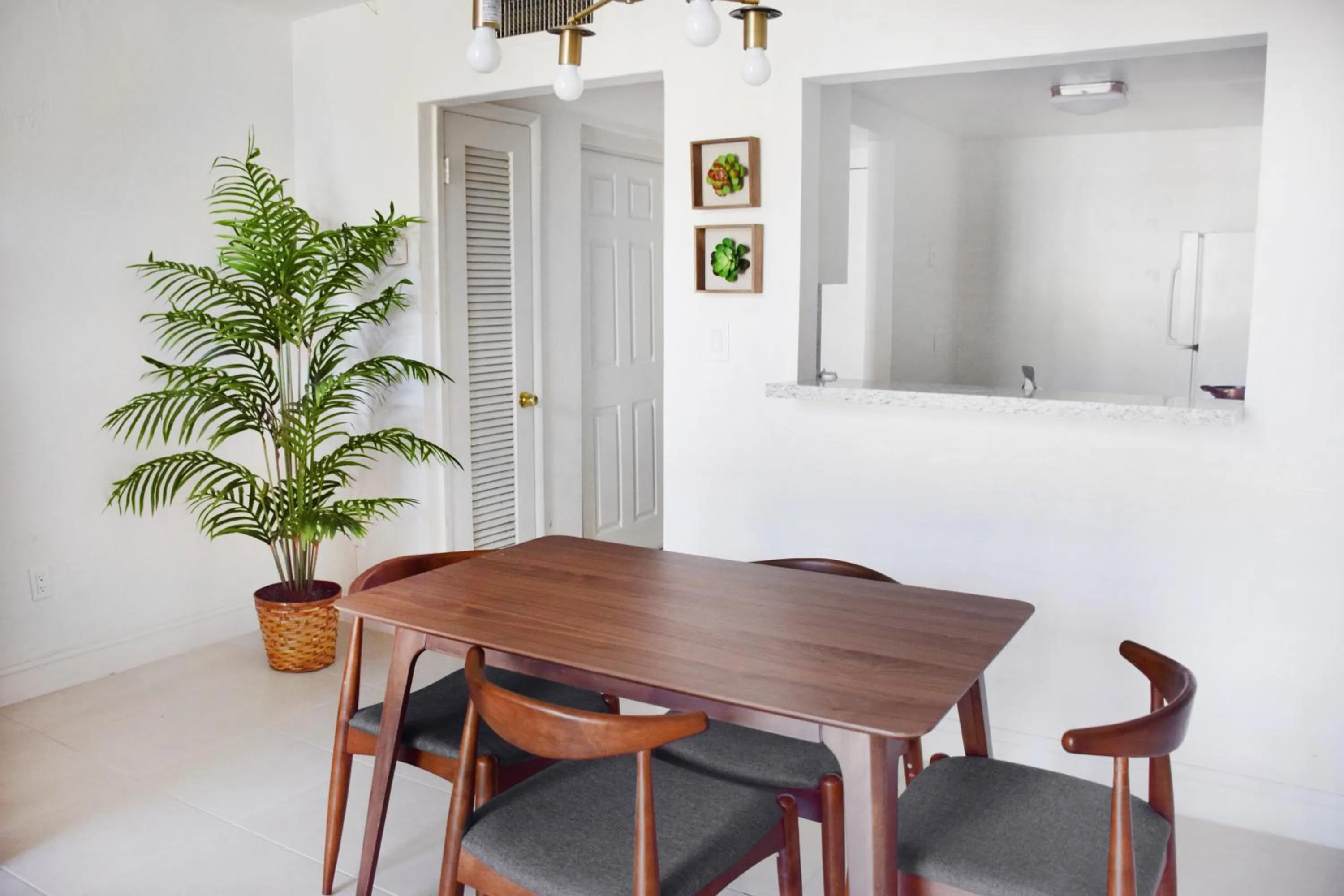 Living room in Coral Reef at Key Biscayne
