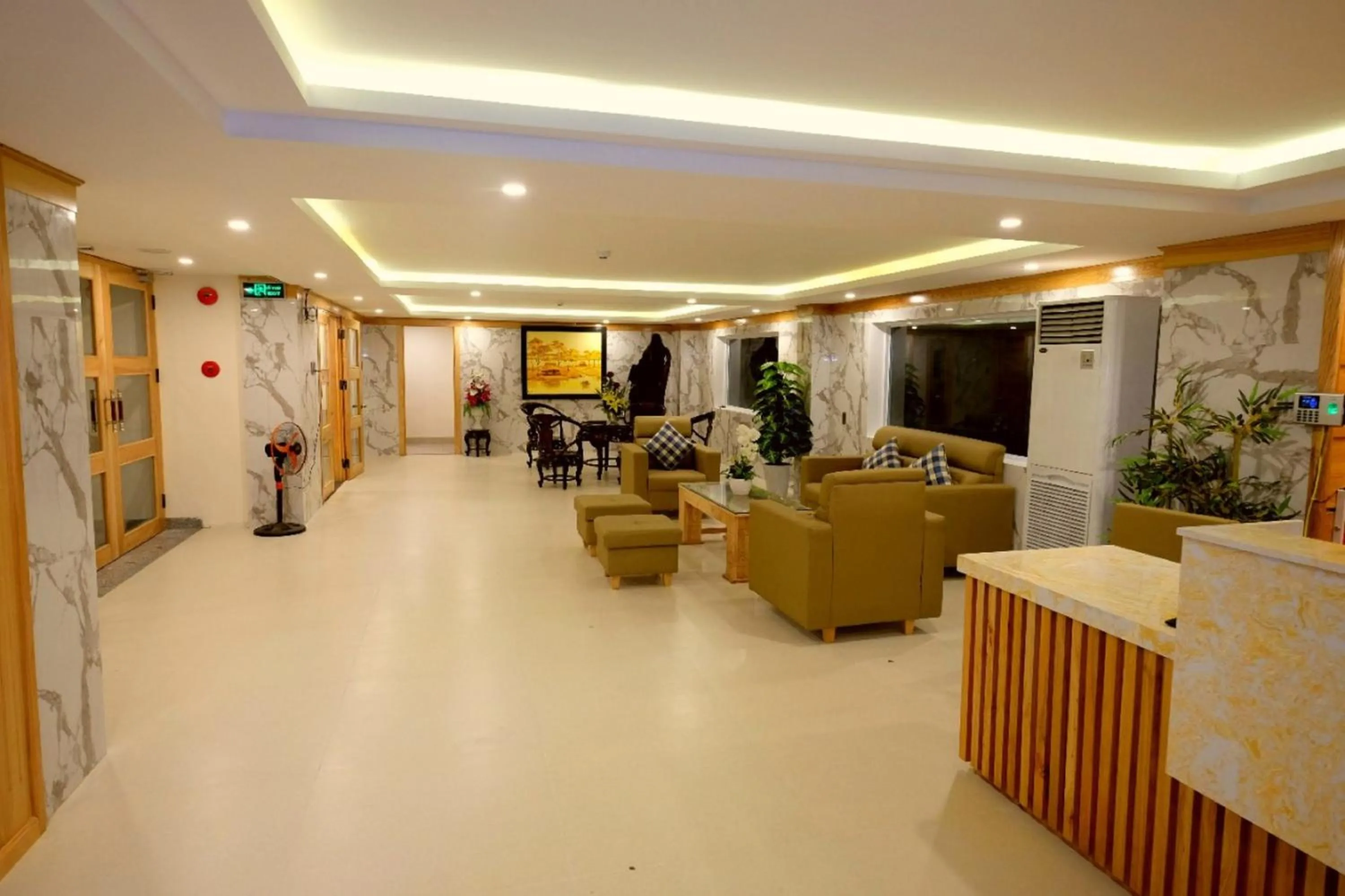 Decorative detail in Marigold Hotel & Apartment