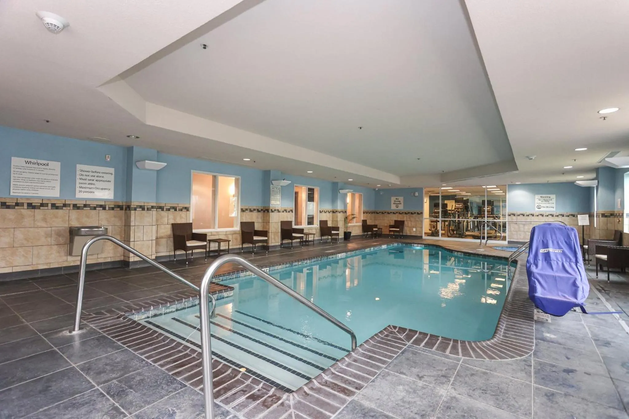 Swimming pool in Holiday Inn Express Tulsa South Bixby by IHG