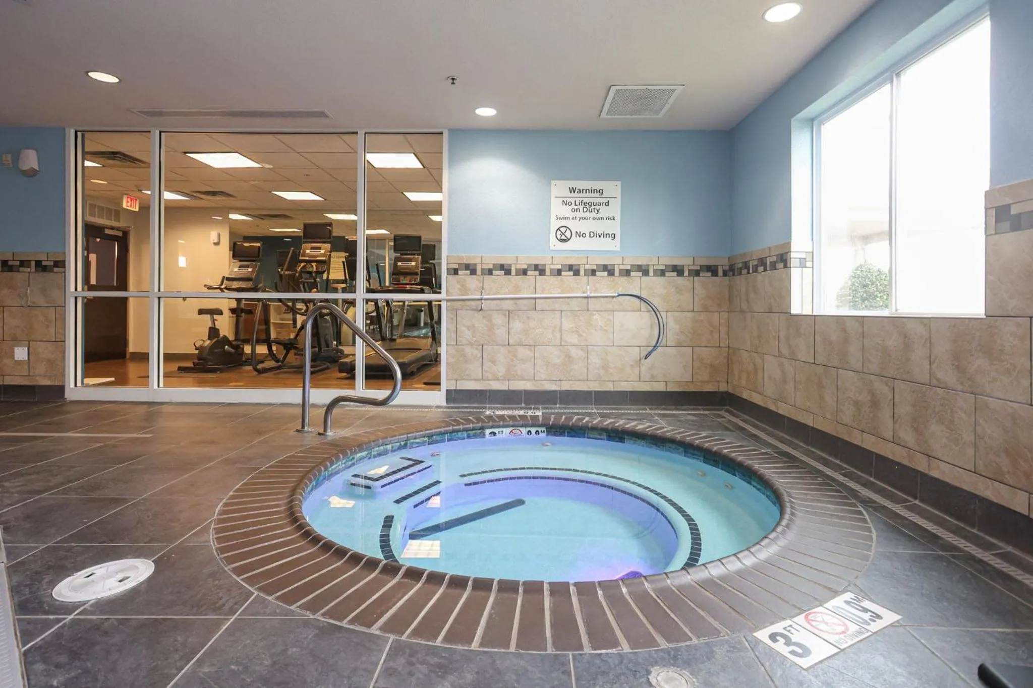 Swimming pool in Holiday Inn Express Tulsa South Bixby by IHG