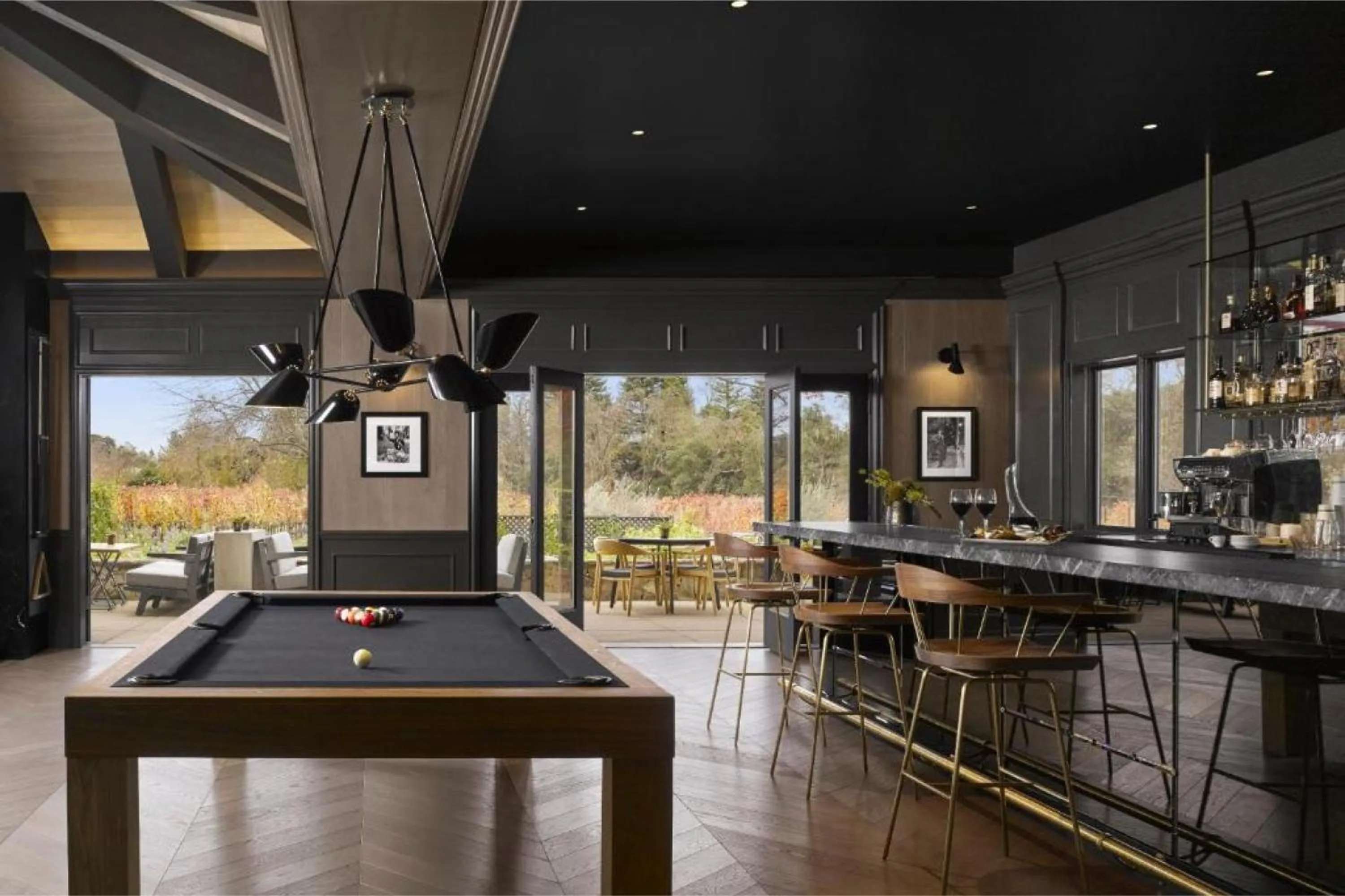 Game Room in The Estate Yountville