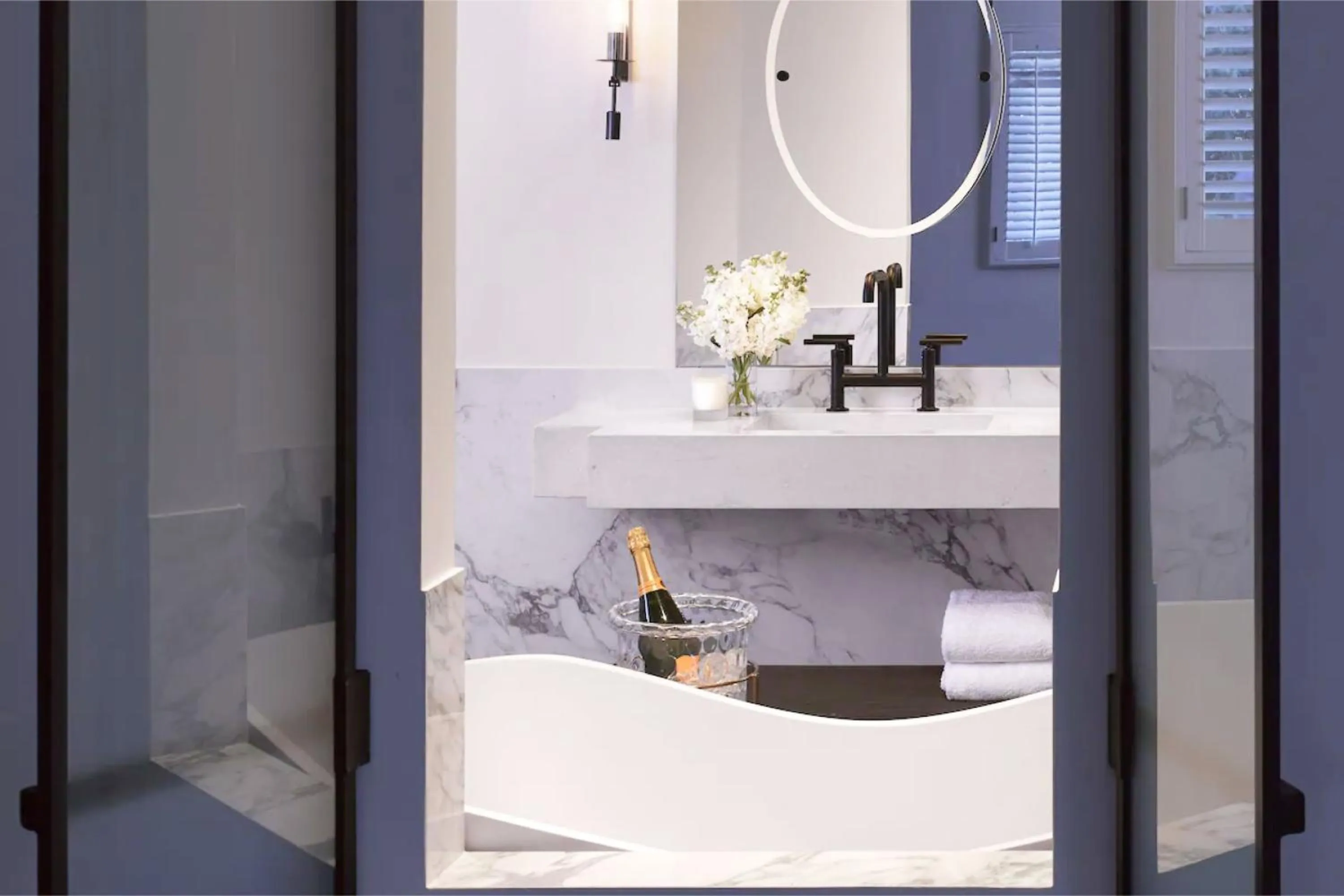 Bathroom in The Estate Yountville