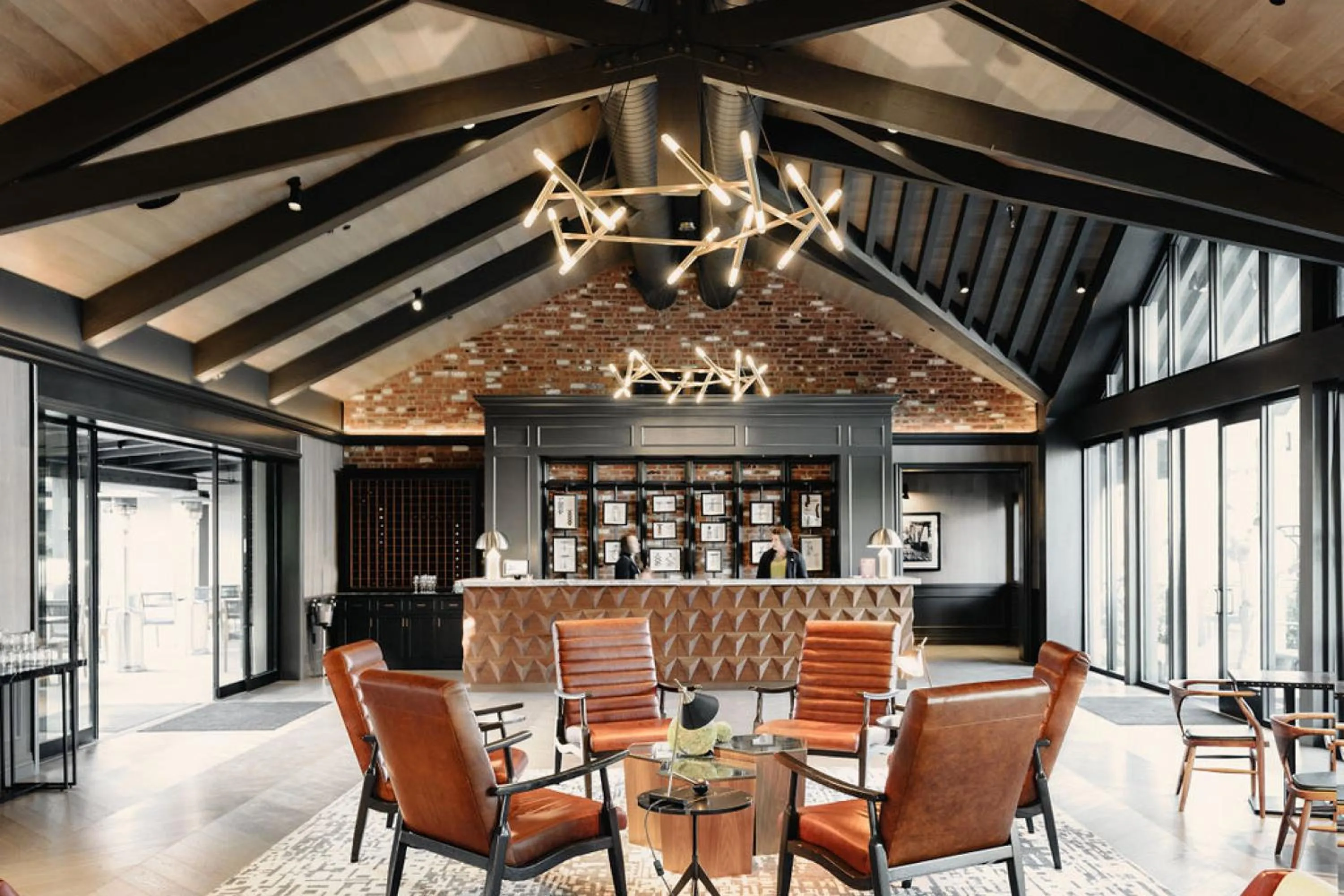 Lobby or reception in The Estate Yountville