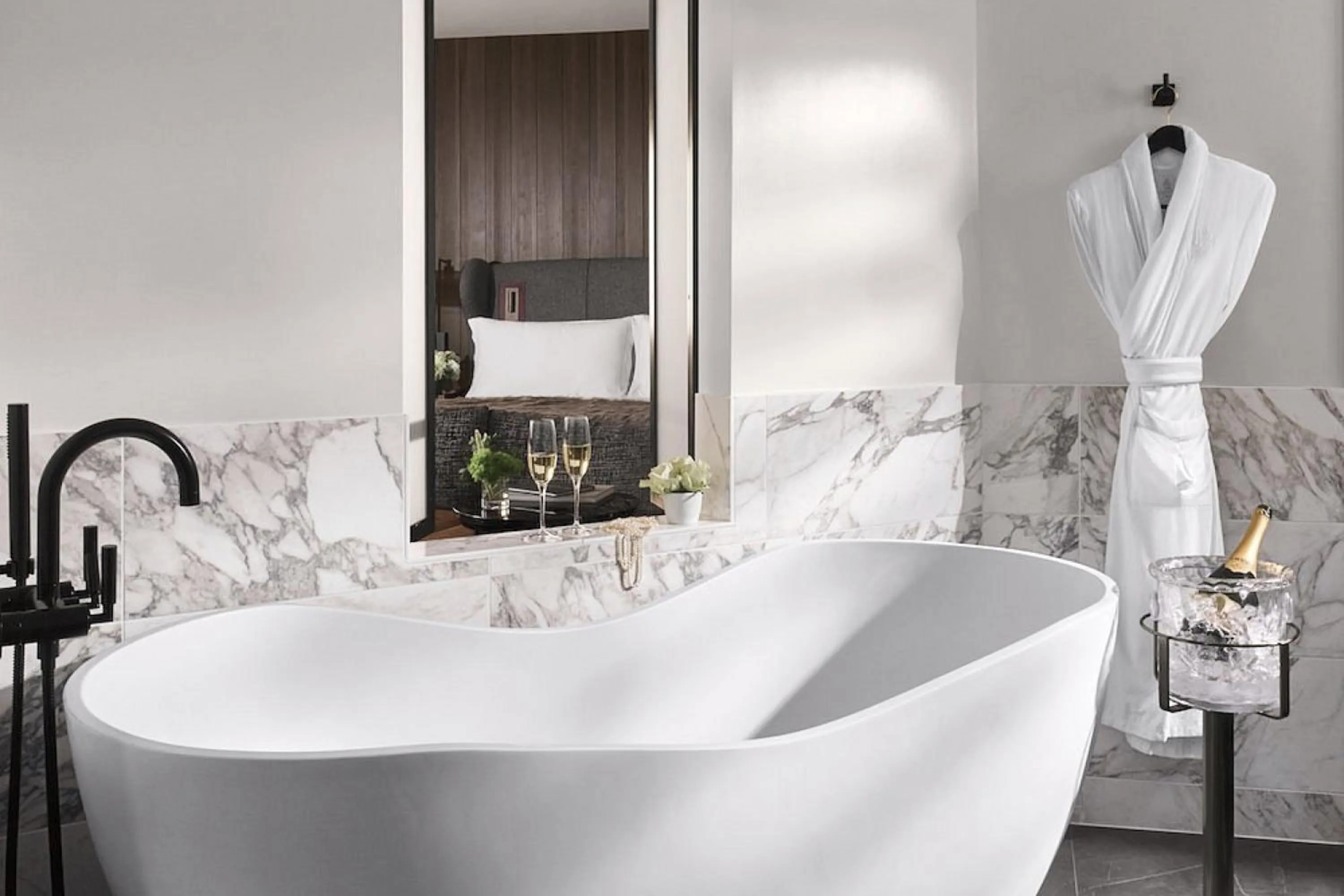 Bathroom in The Estate Yountville