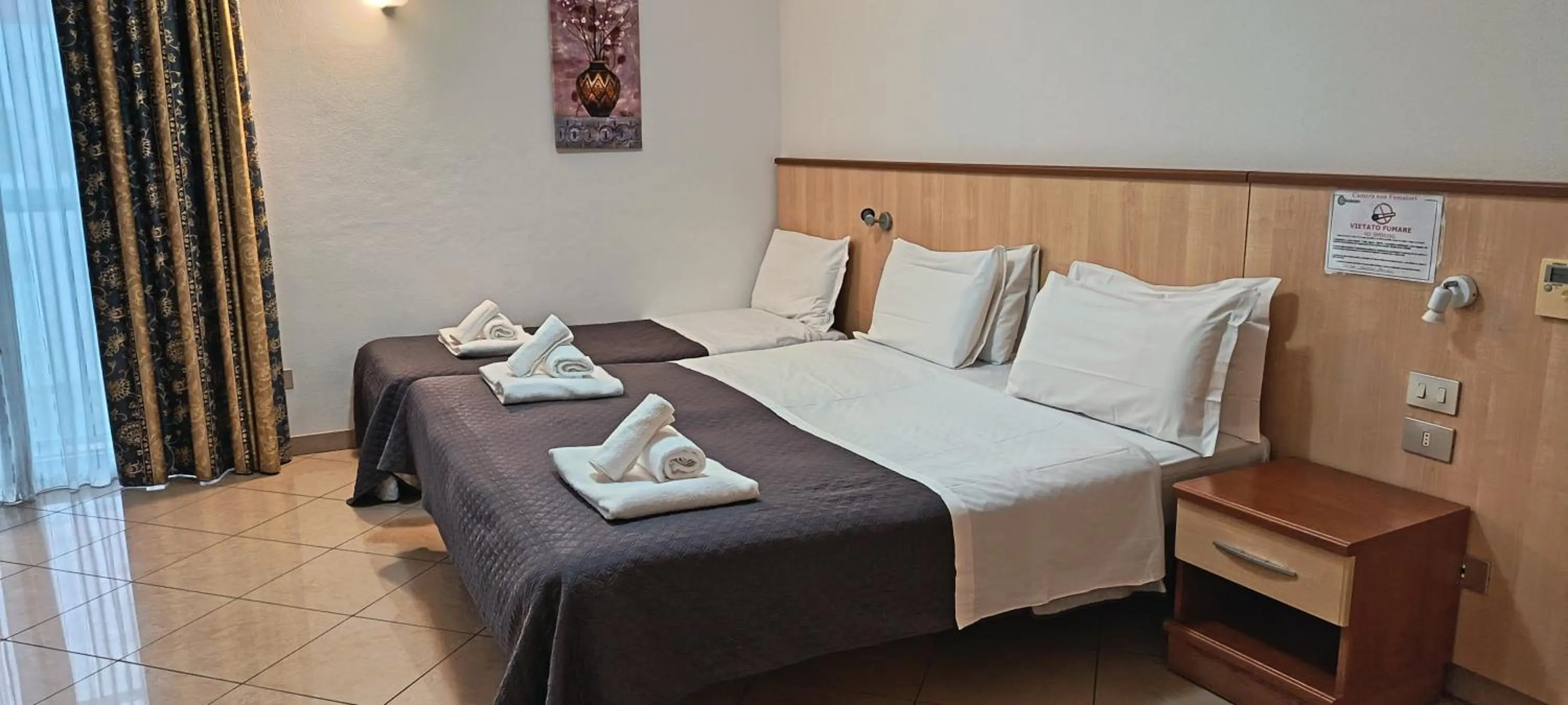 Bed in Hotel Nuovo Sole HNS