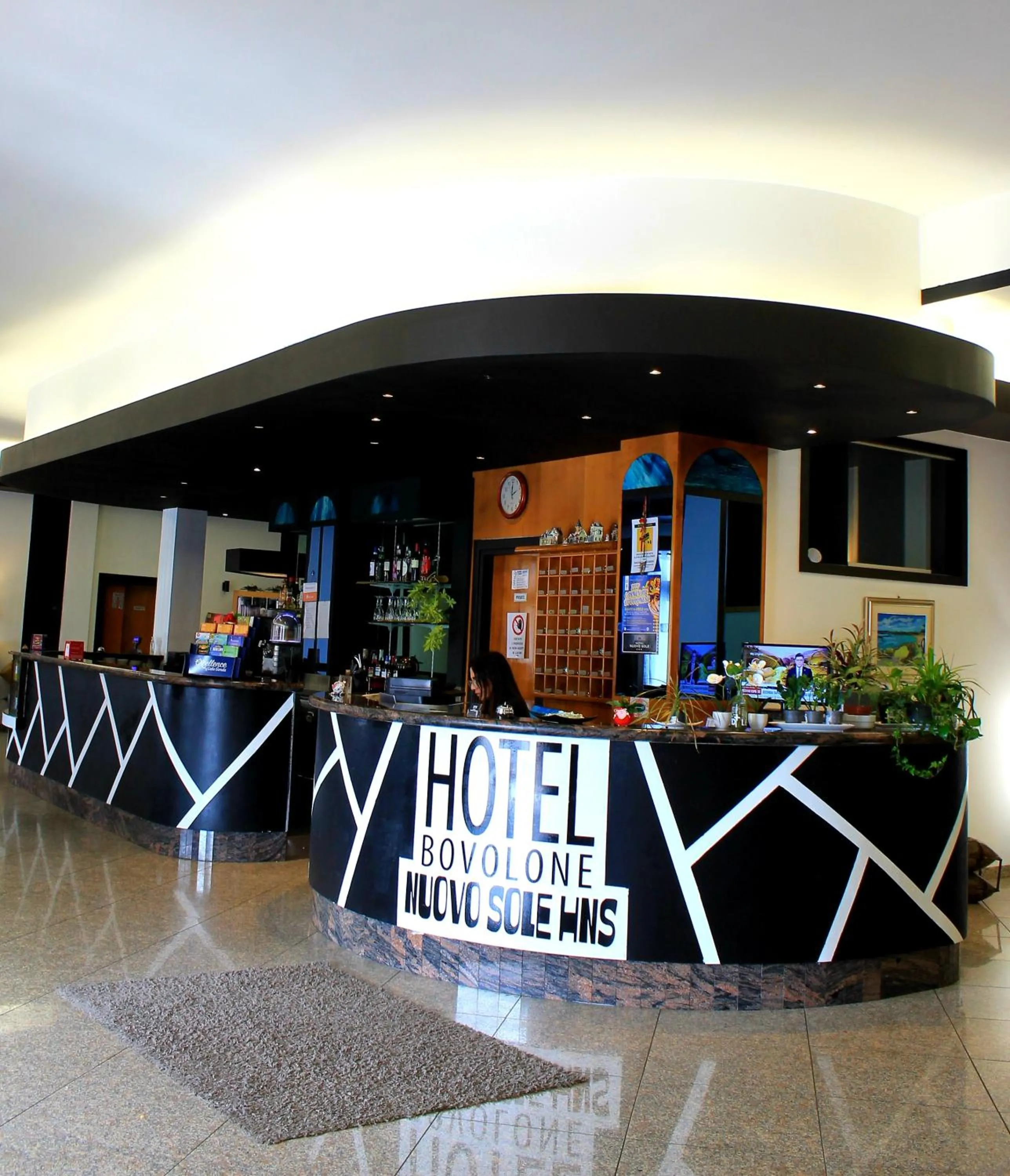 Lobby or reception in Hotel Nuovo Sole HNS