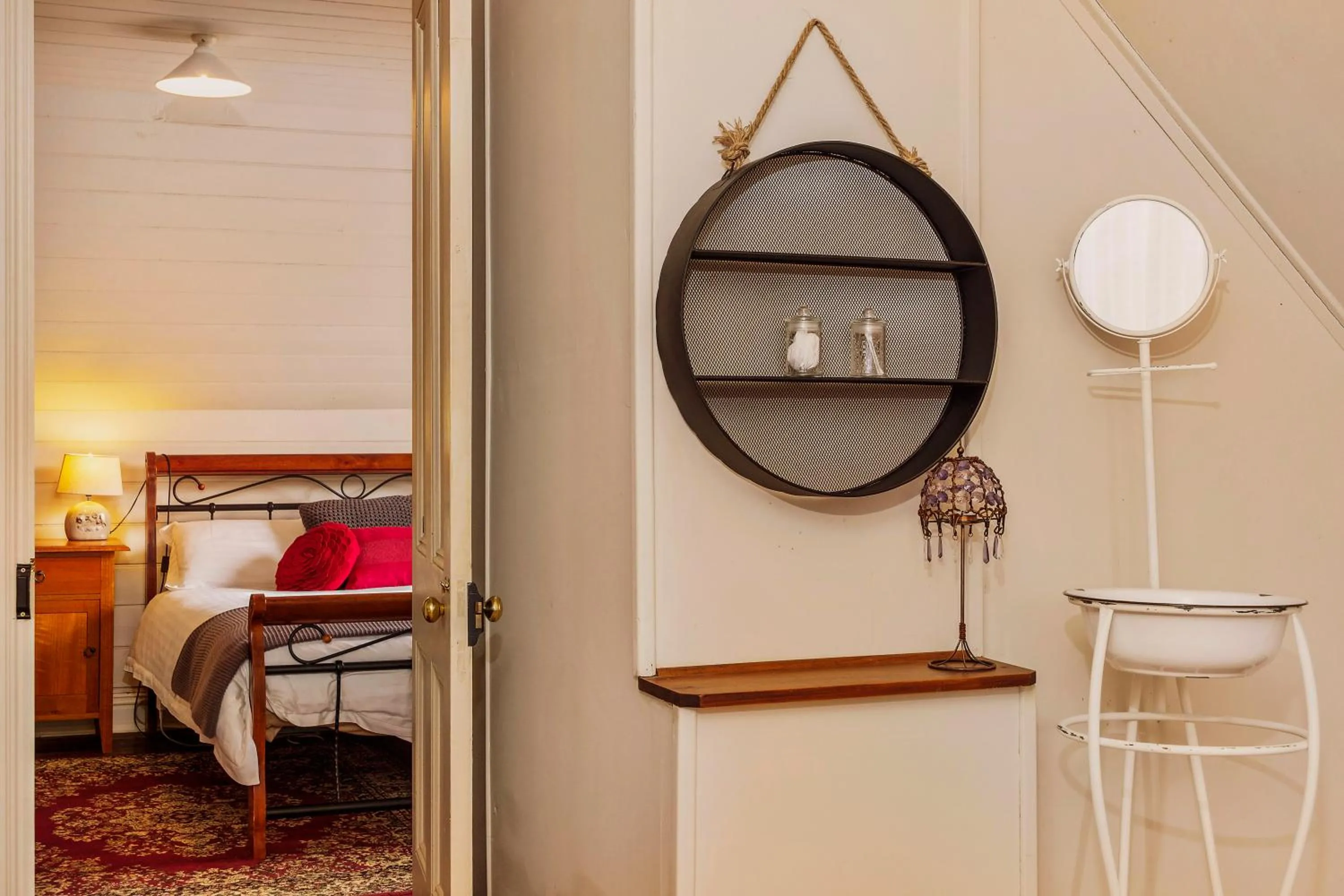 Decorative detail, Bed in Crabtree House