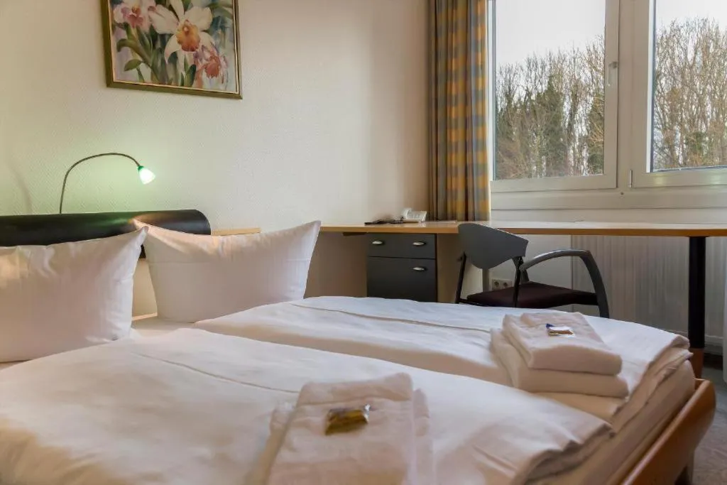 Bed in Seepark Hotel am Wandlitzsee