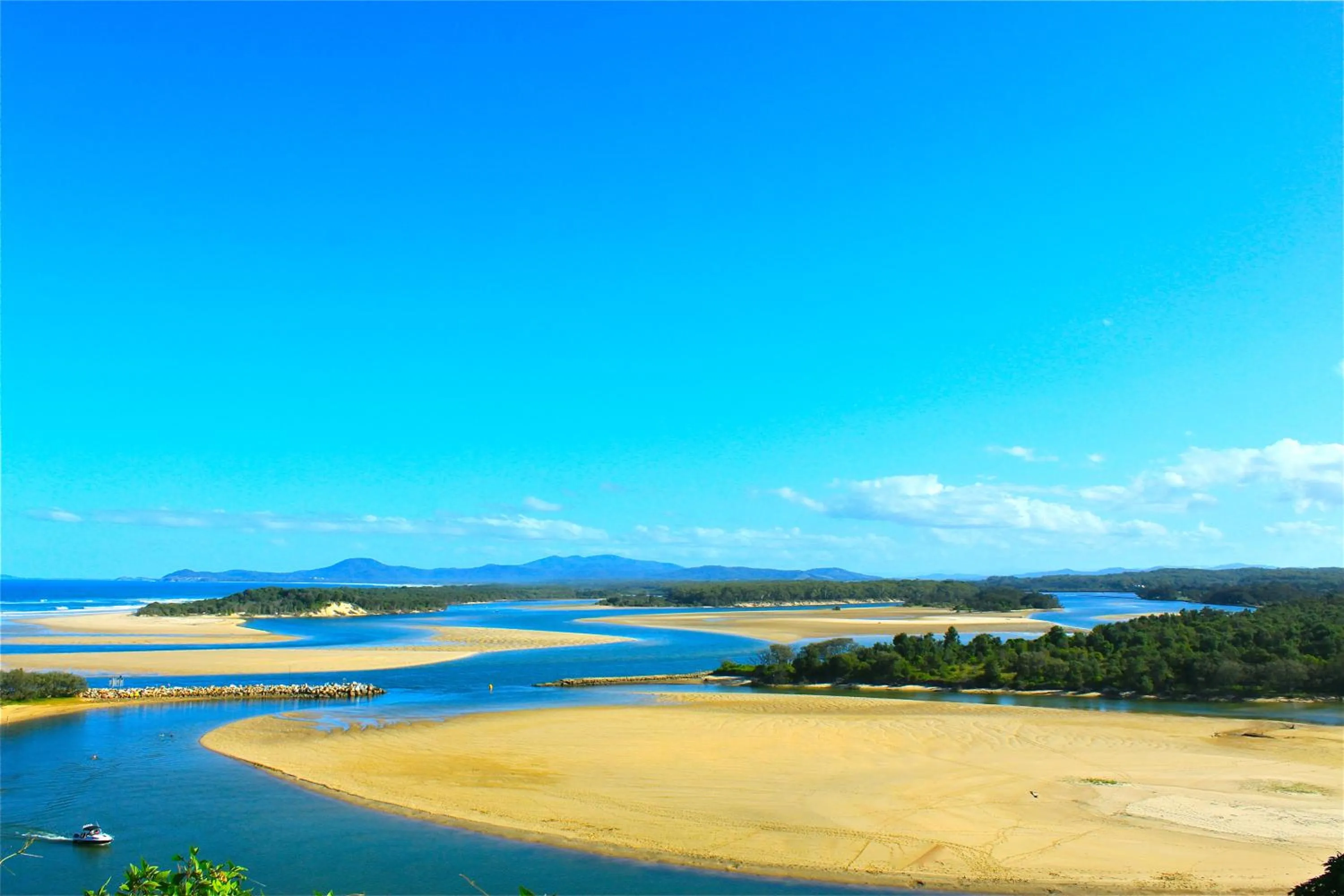 River view in Marcel Towers Holiday Apartments