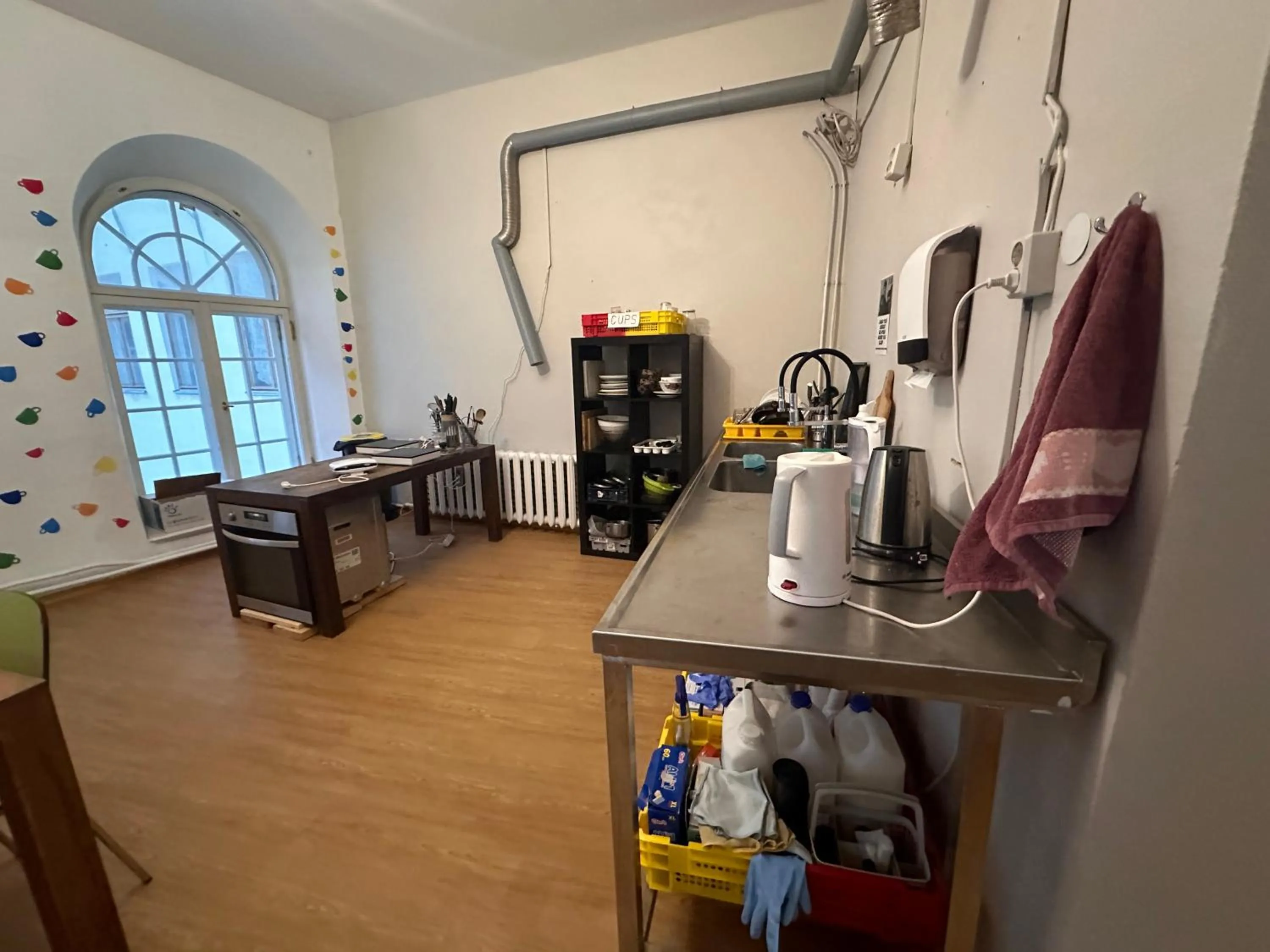kitchen in Imaginary Hostel
