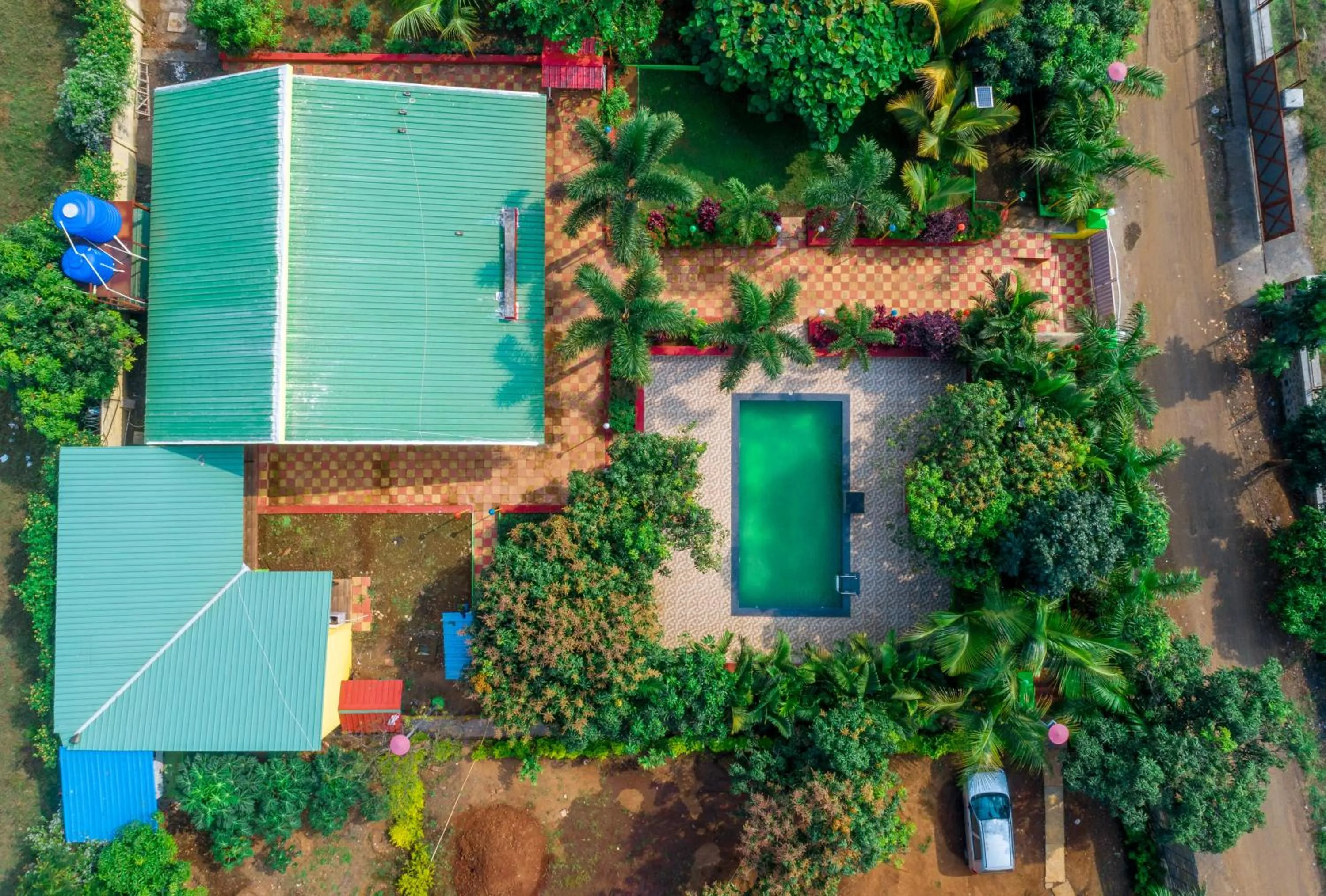 Bird's eye view in Natures Dreamland Holiday Homes, Igatpuri