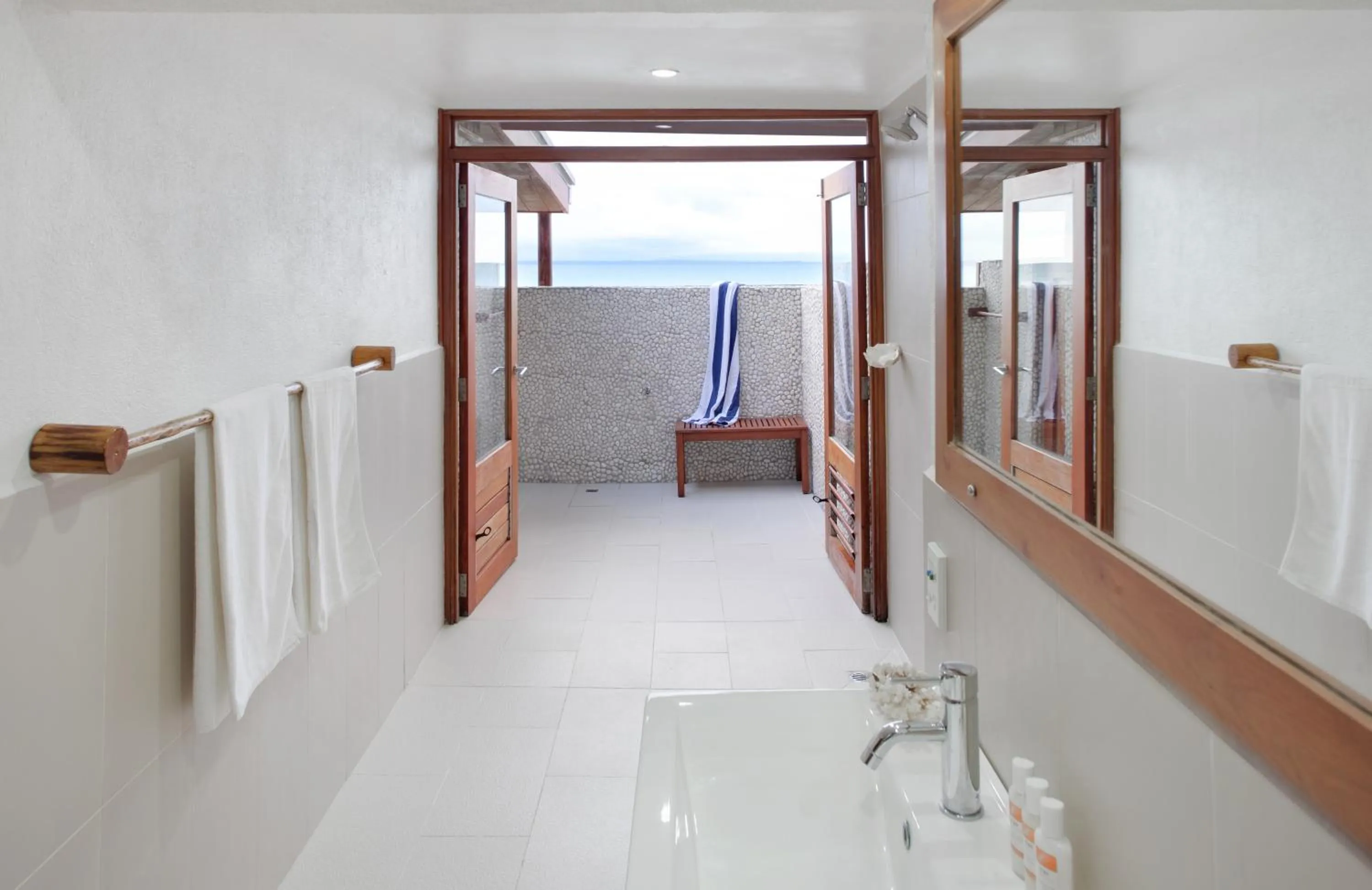 Bathroom in Toberua Island Resort