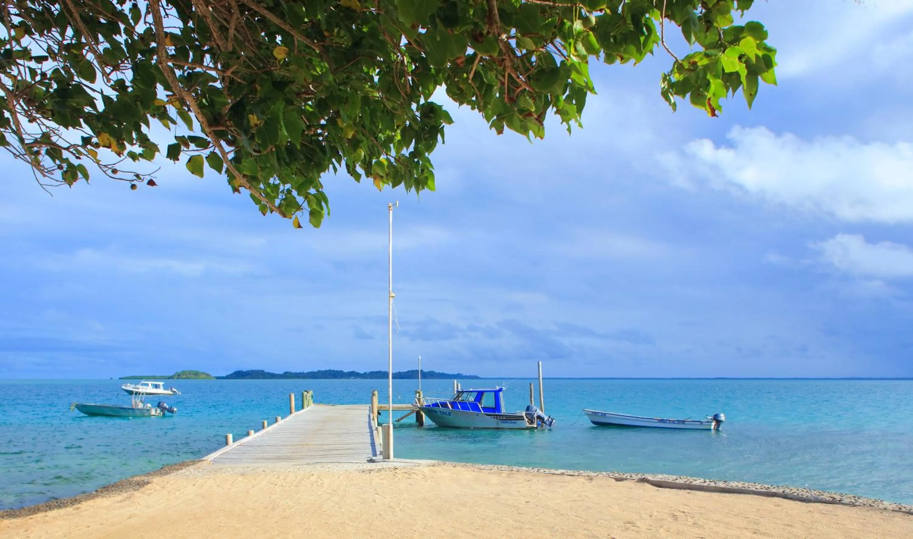 Natural landscape in Toberua Island Resort