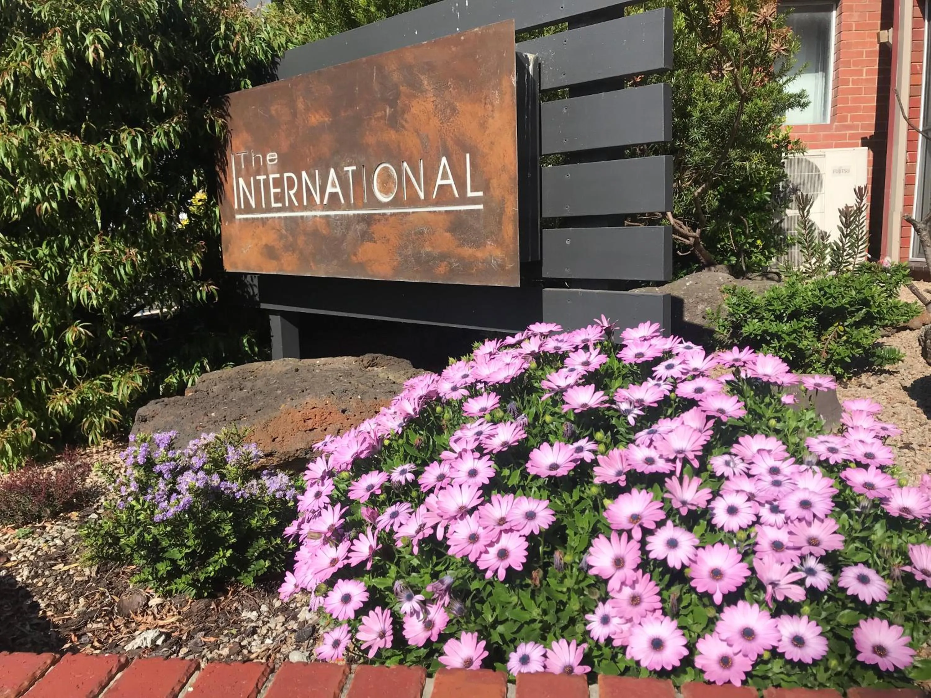 Garden in The International Motel Apollo Bay